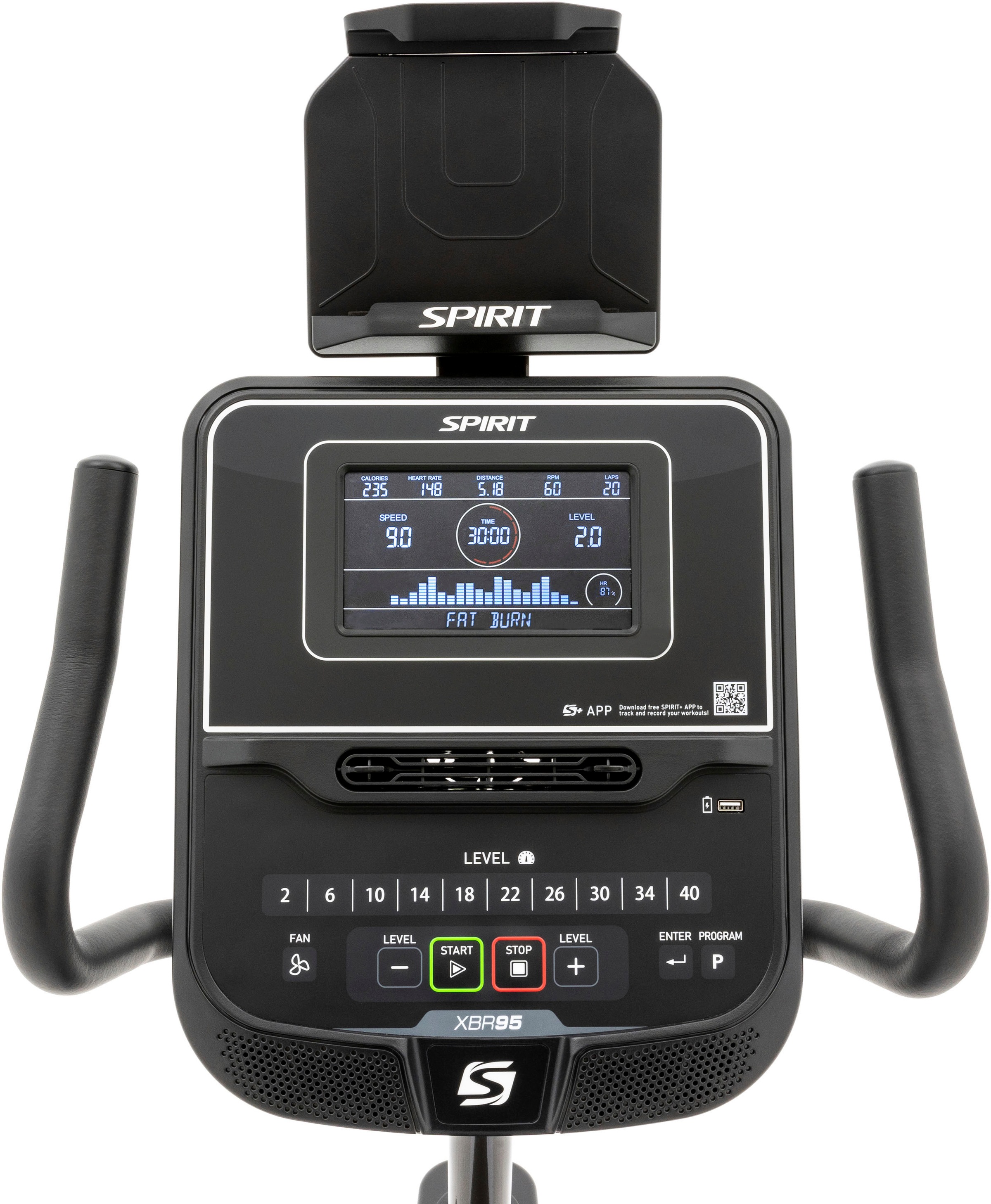 Spirit Fitness Heimtrainer »Spirit Fitness XBR55 Recumbent Bike«