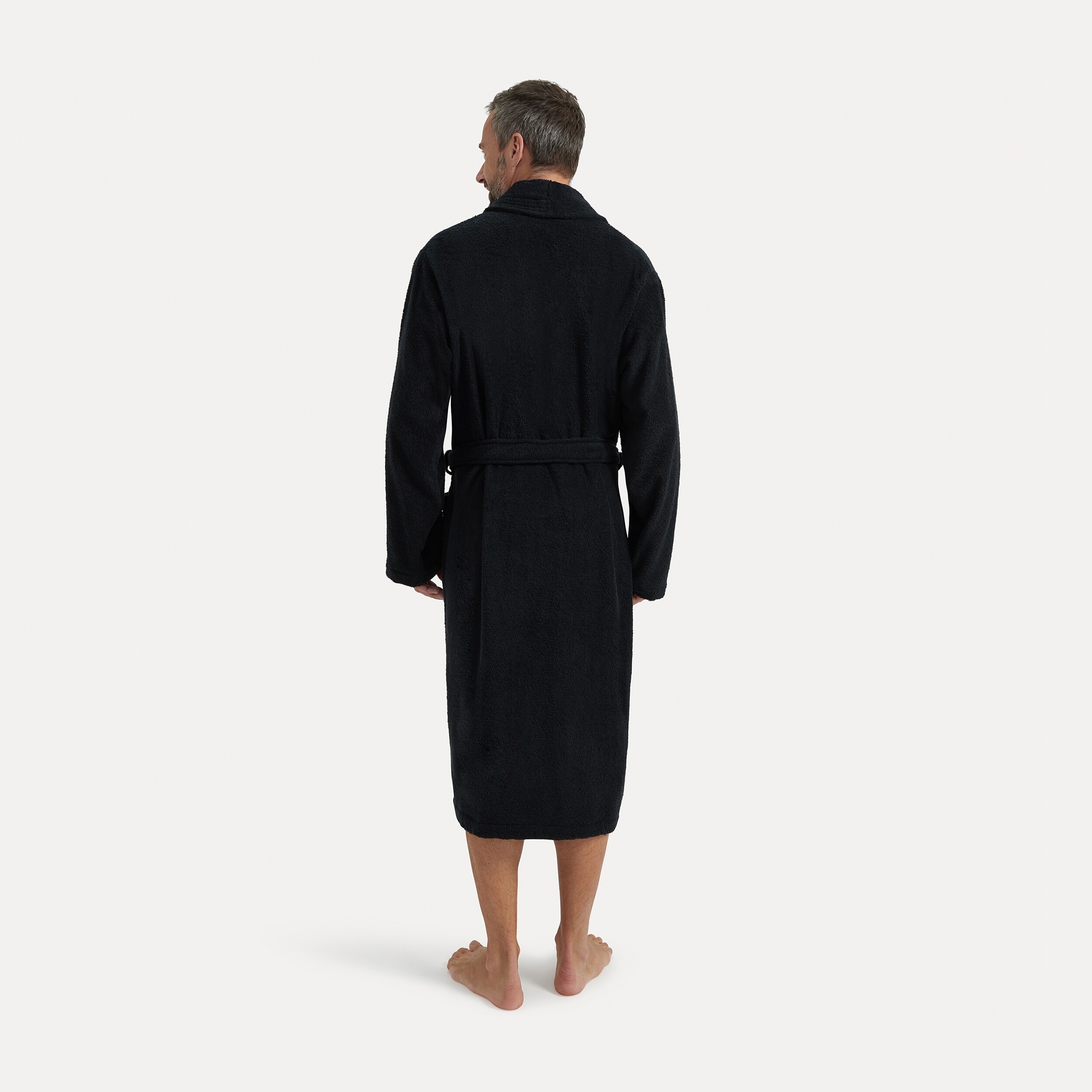 Möve Unisex-Bademantel »Basic« 1 Stk. mit Schalkragen