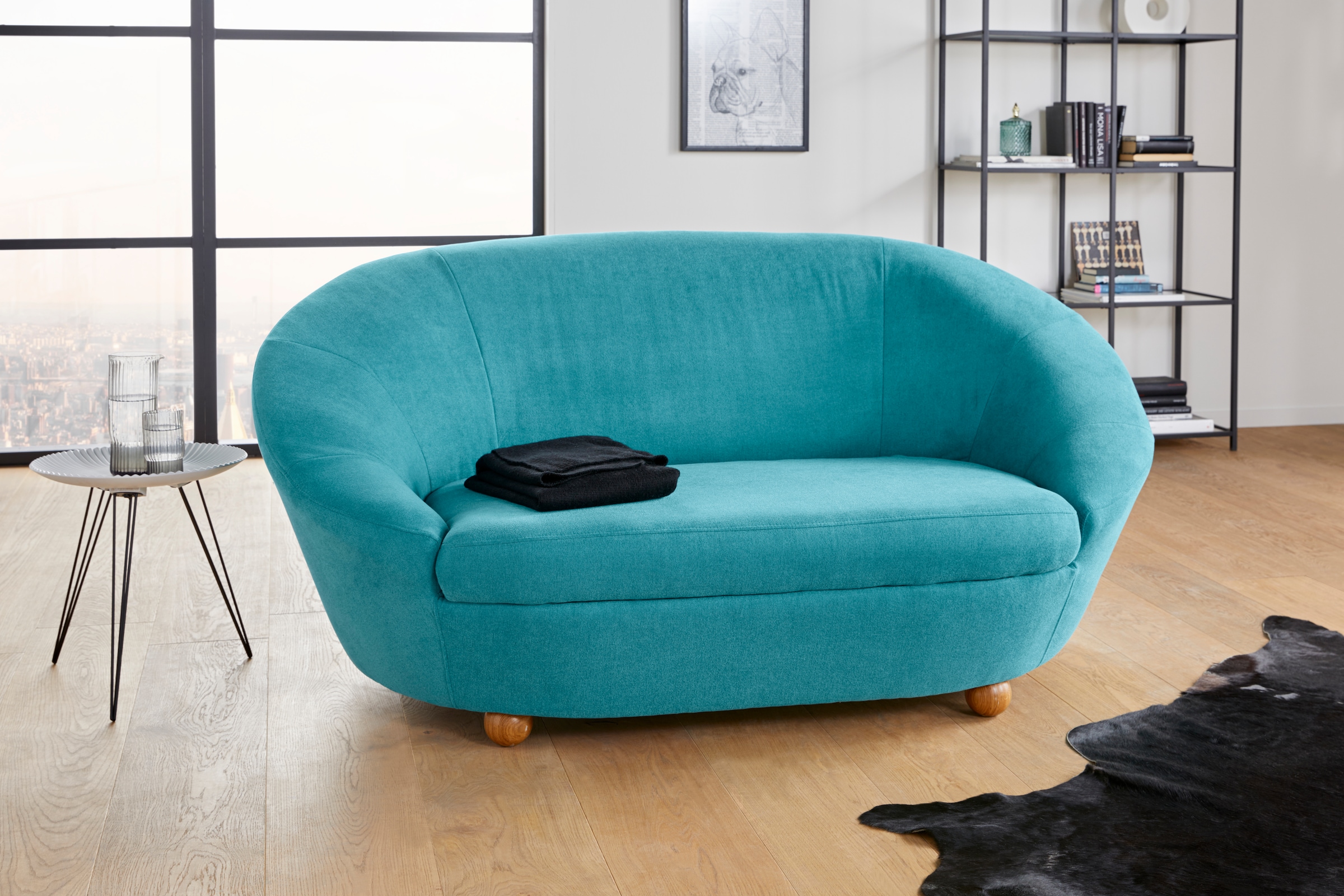 LOOKS by Wolfgang Joop Sofa »LooksIV«, Rundsofa, in vielen frischen Farben günstig online kaufen