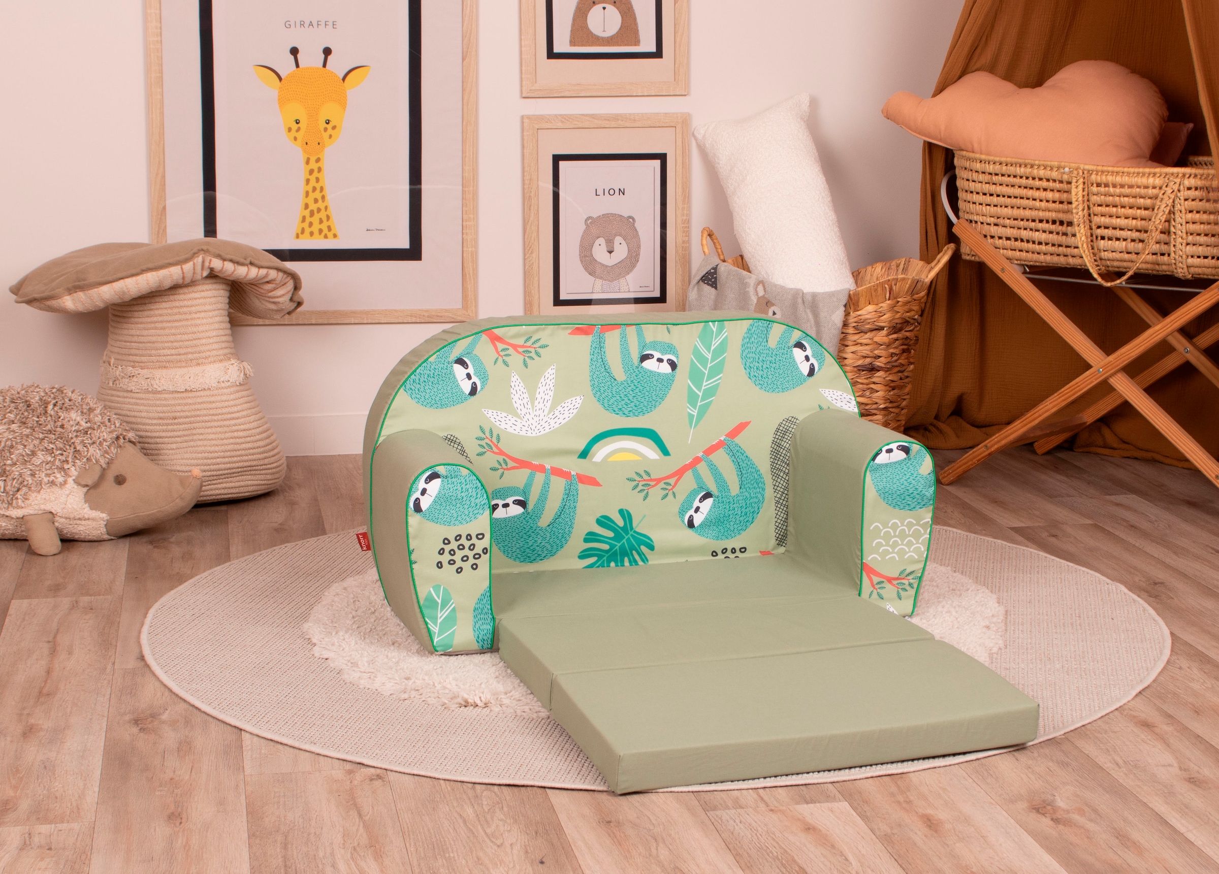 Knorrtoys® Sofa »Faultier«, für Kinder; Made in Europe
