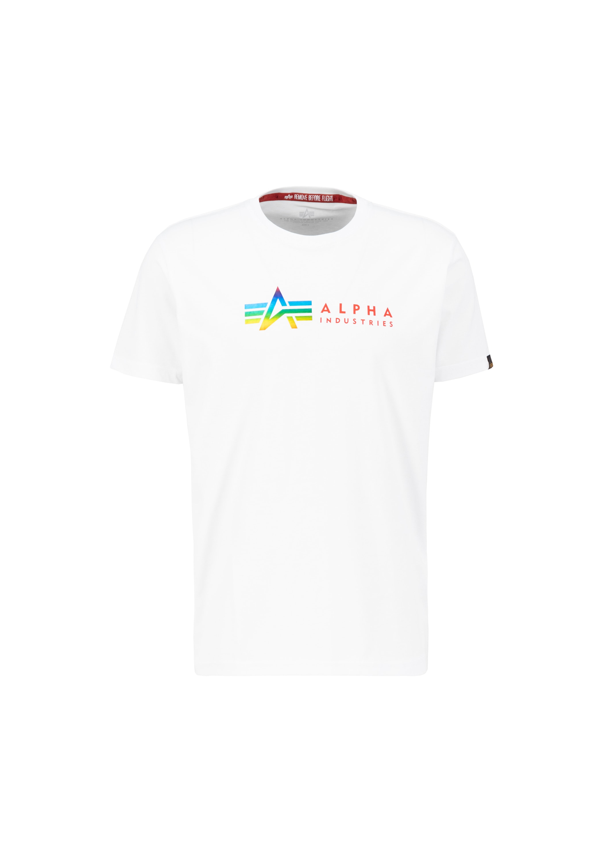 Alpha Industries T-Shirt »Alpha Industries Men - T-Shirts Alpha Label T-Shirt Metal«