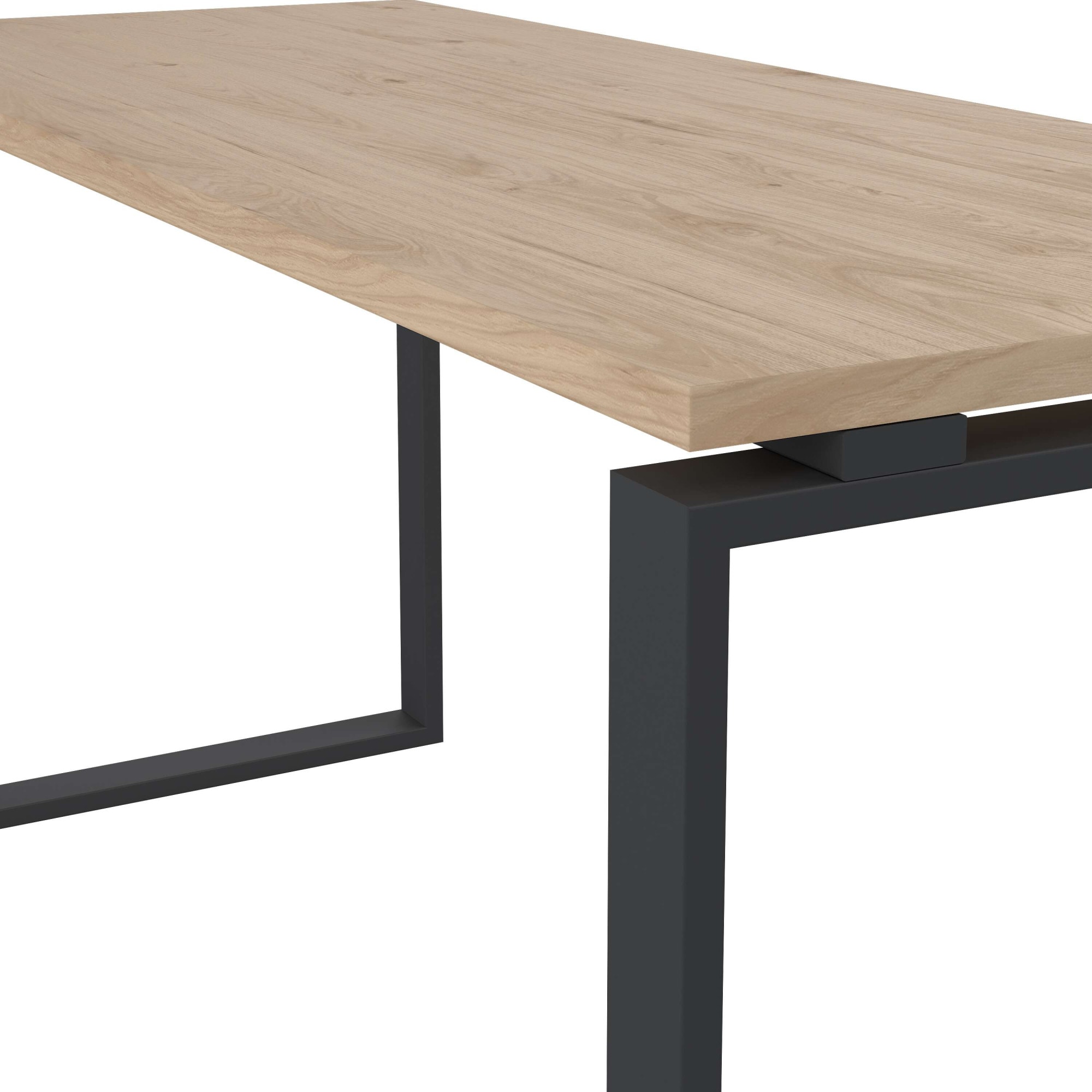 INOSIGN Schreibtisch »Sign Arbeitstisch, Sekretär, Bürotisch,«, Cleanes Design, Metallbeine, Breite 120 oder 150 cm