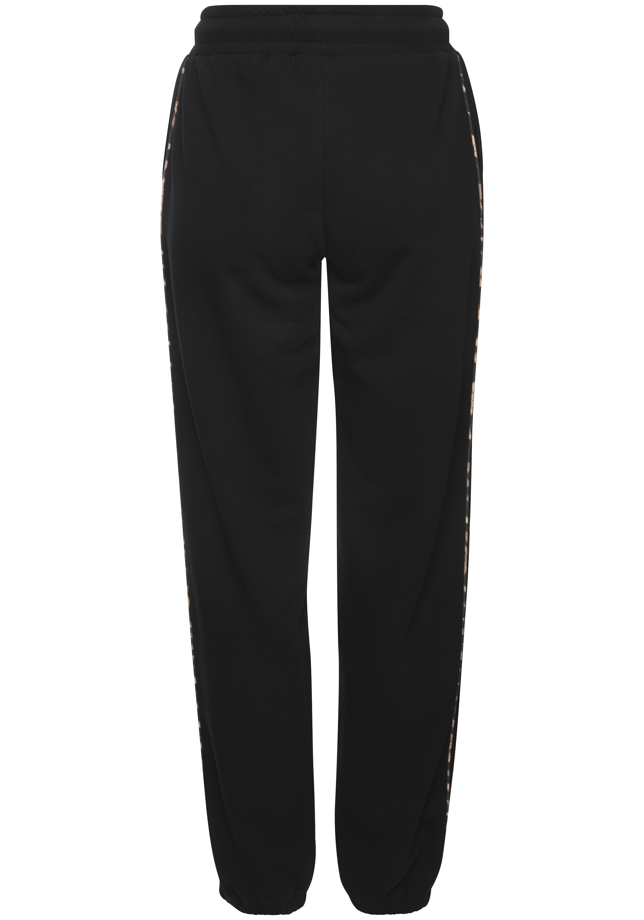 Buffalo Sweathose »Loungehose«  mit seitlichen Piping in Leo-Optik, Home- und Loungewear