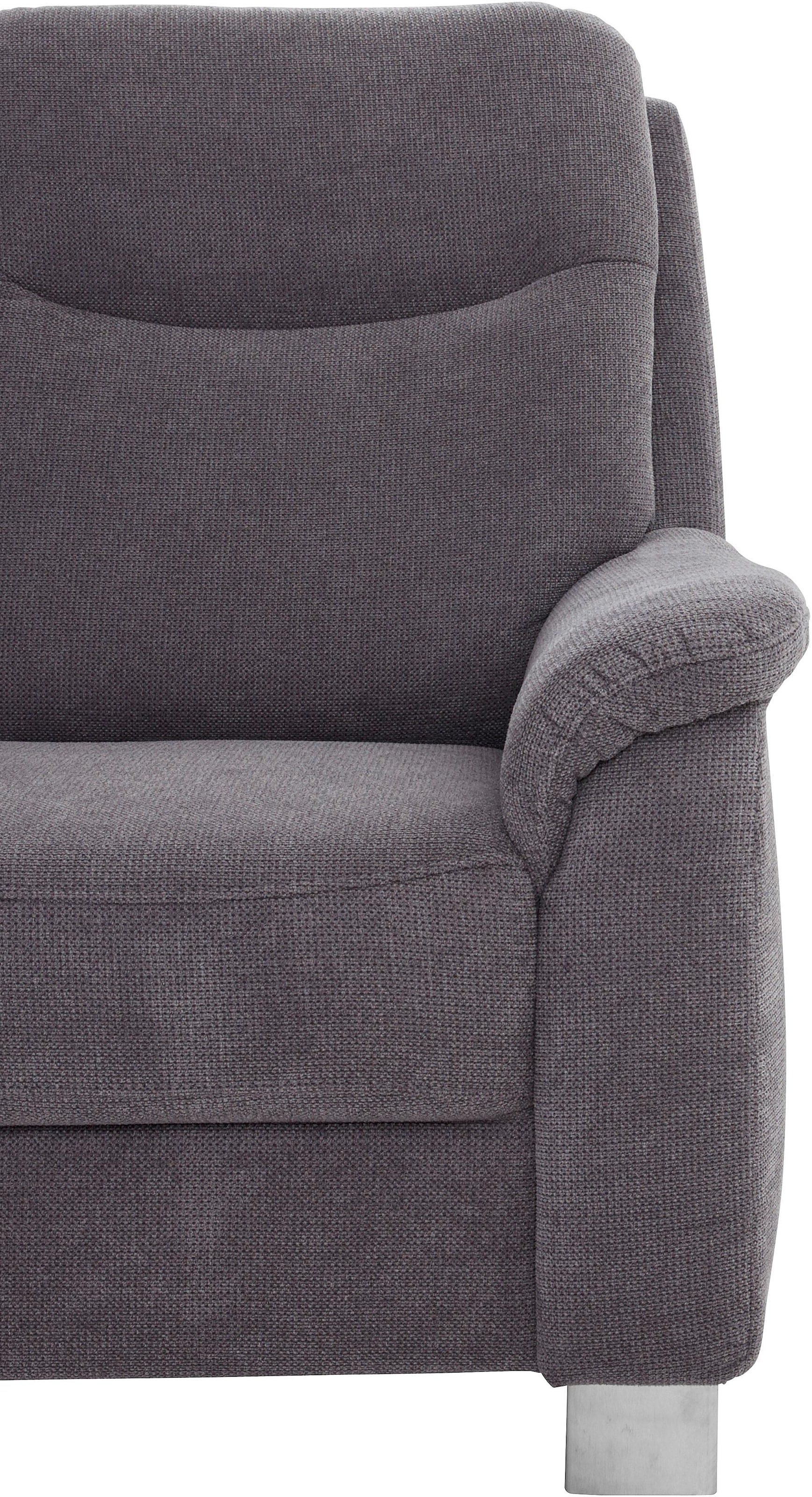 sit&more 2-Sitzer »Boccaccio«, inklusive Federkern und Kopfteilverstellung