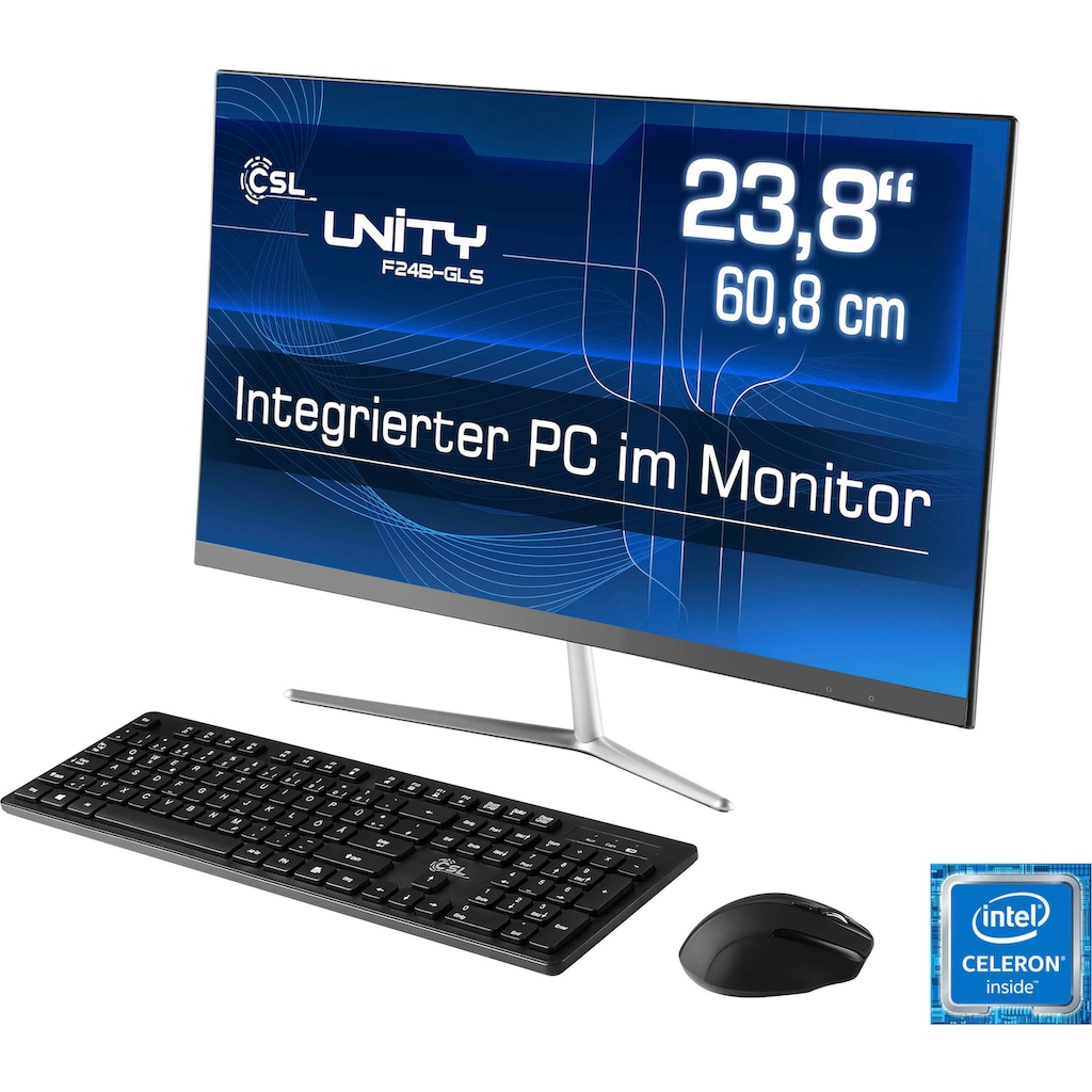 CSL All-in-One PC »Unity F24-GLS mit Windows 10 Home«