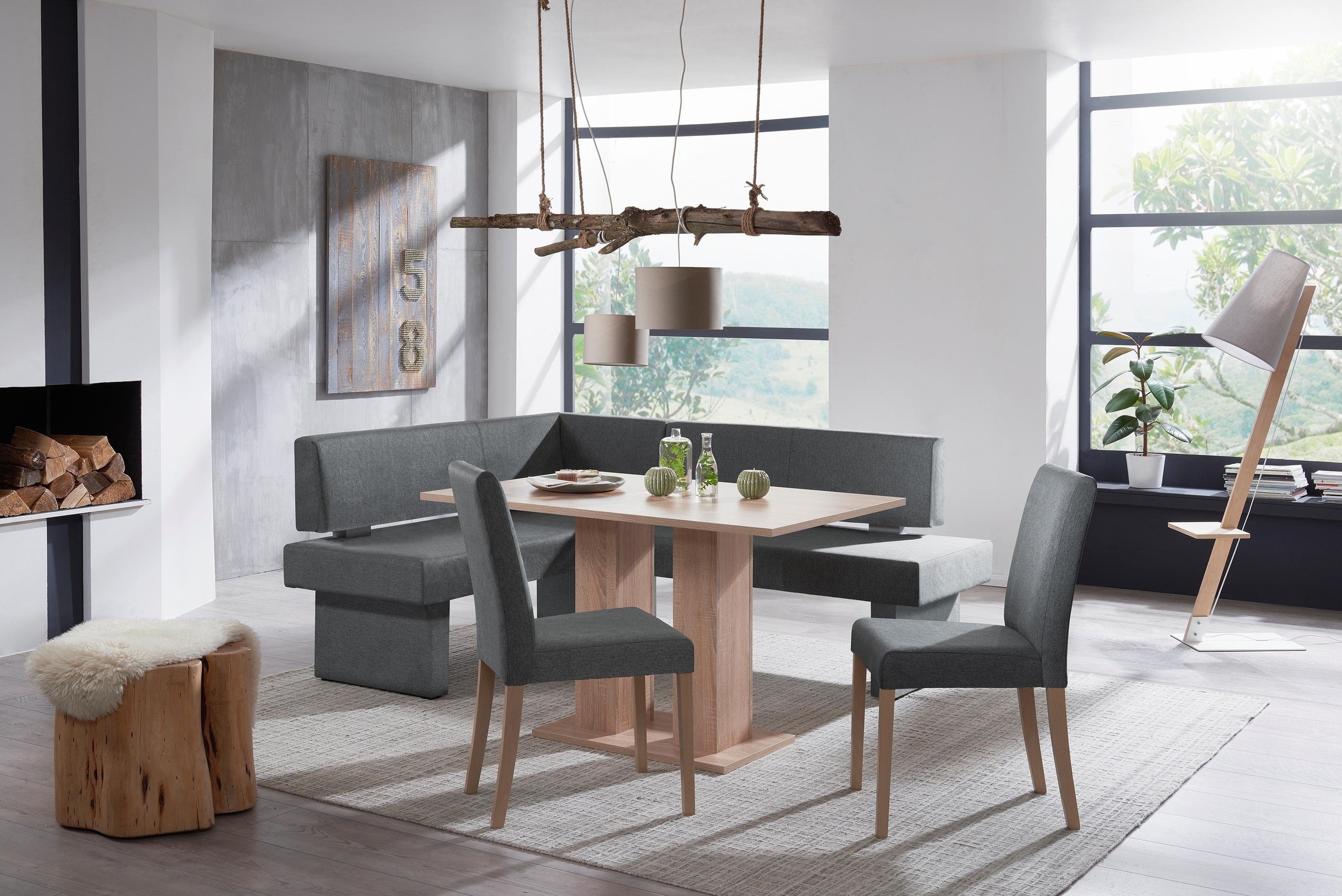5. Bild von SCHÖSSWENDER Esstisch »Fontana«, zeitloses Design