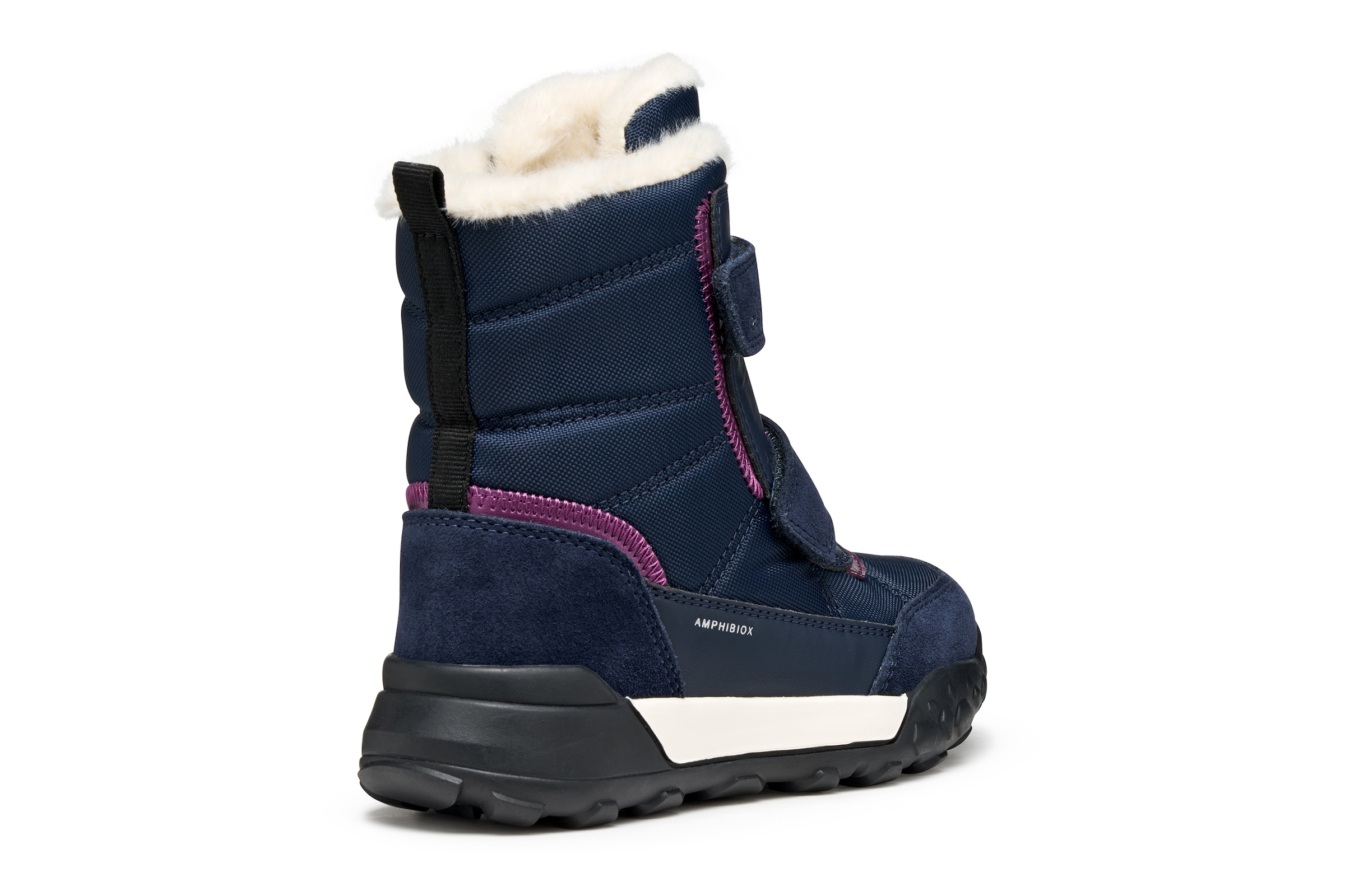 Geox Winterboots »J TREKKYUP GIRL B AB«  Klettstiefel mit Warmfutter, Größenschablone zum Download
