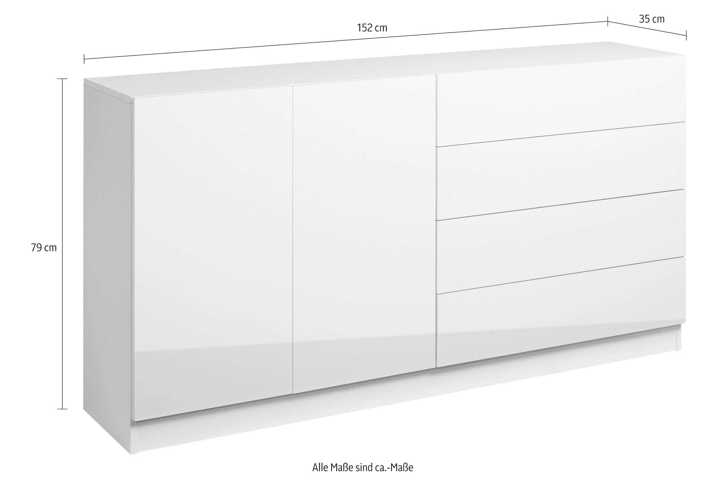 borchardt Möbel Sideboard »Vaasa«