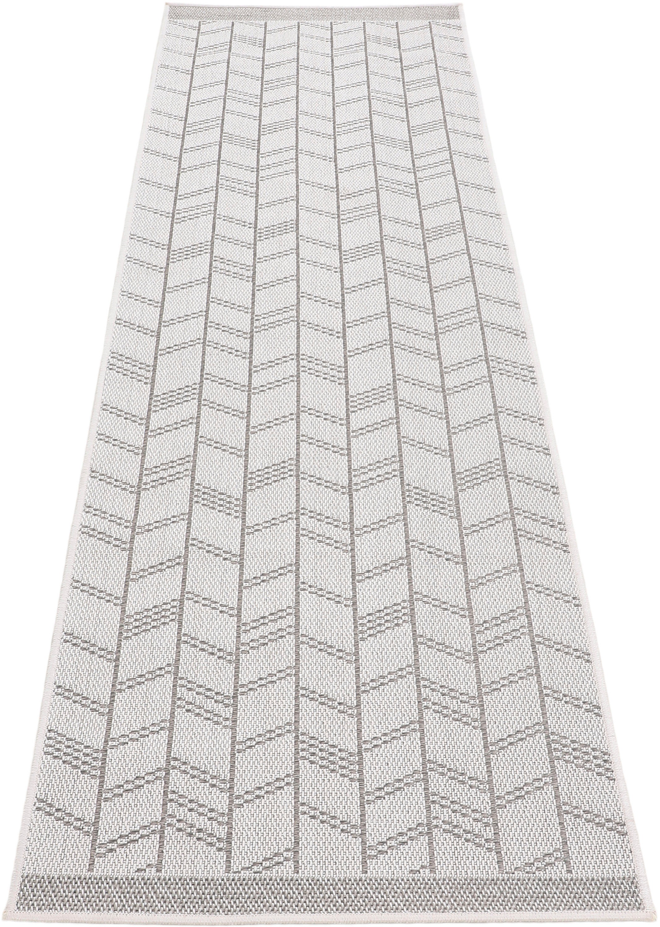 carpetfine Teppich »Boho 102«, rechteckig, 4 mm Höhe, robustes Flachgewebe, günstig online kaufen