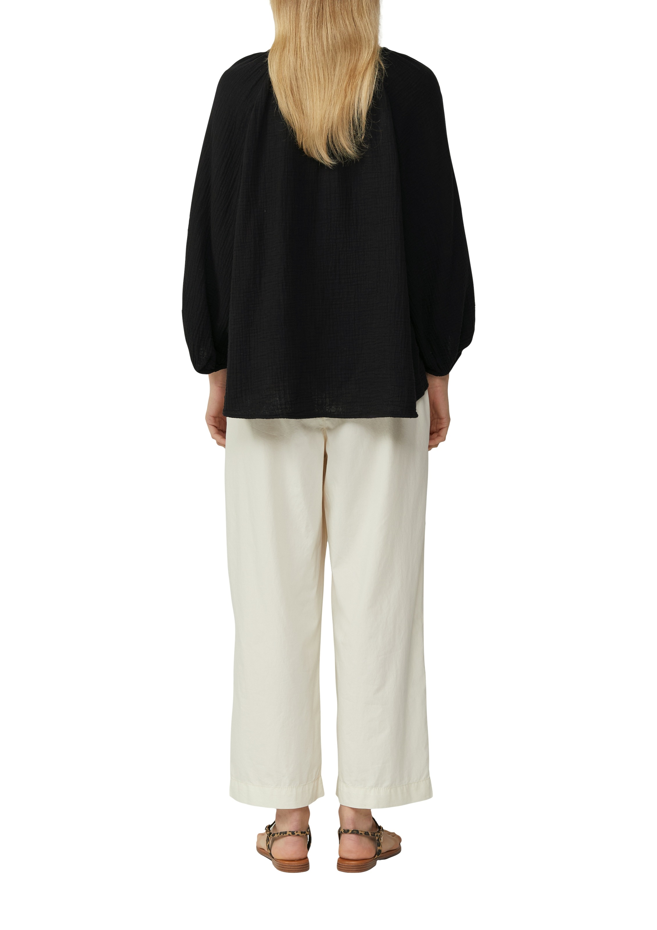 s.Oliver Klassische Bluse, mit Raglan Ärmeln