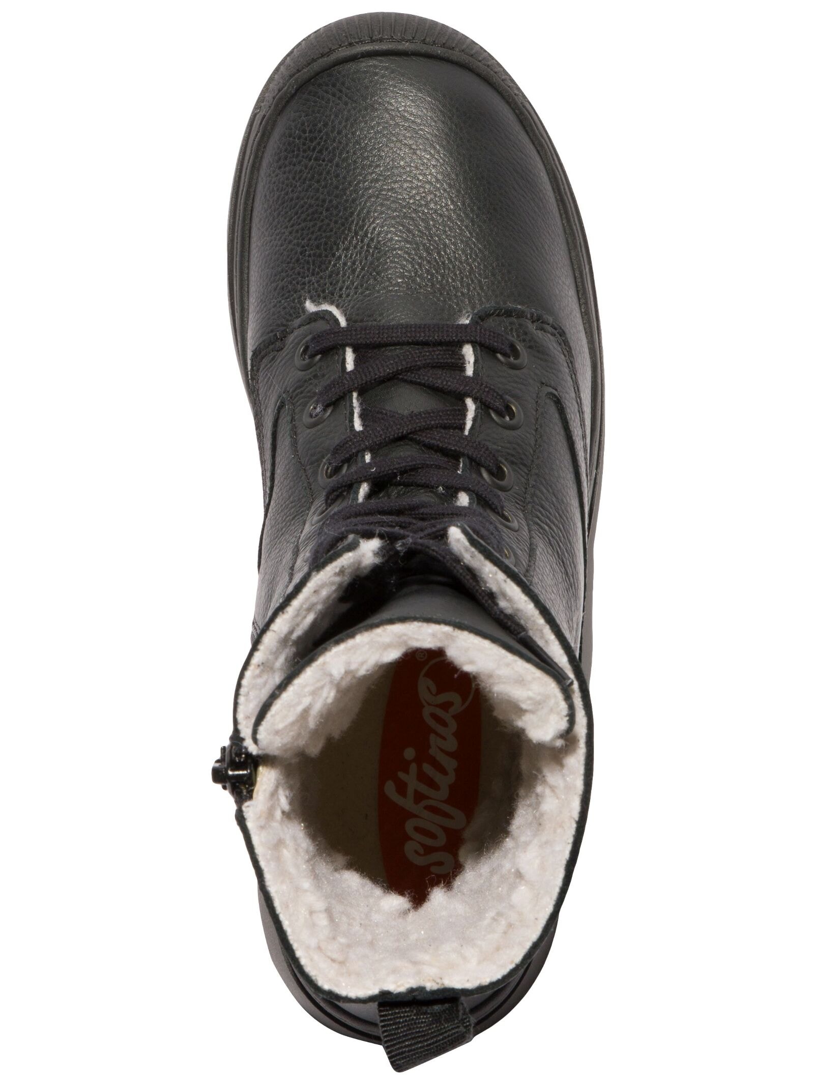 softinos Schnürstiefelette »softinos Stiefelette Leder«