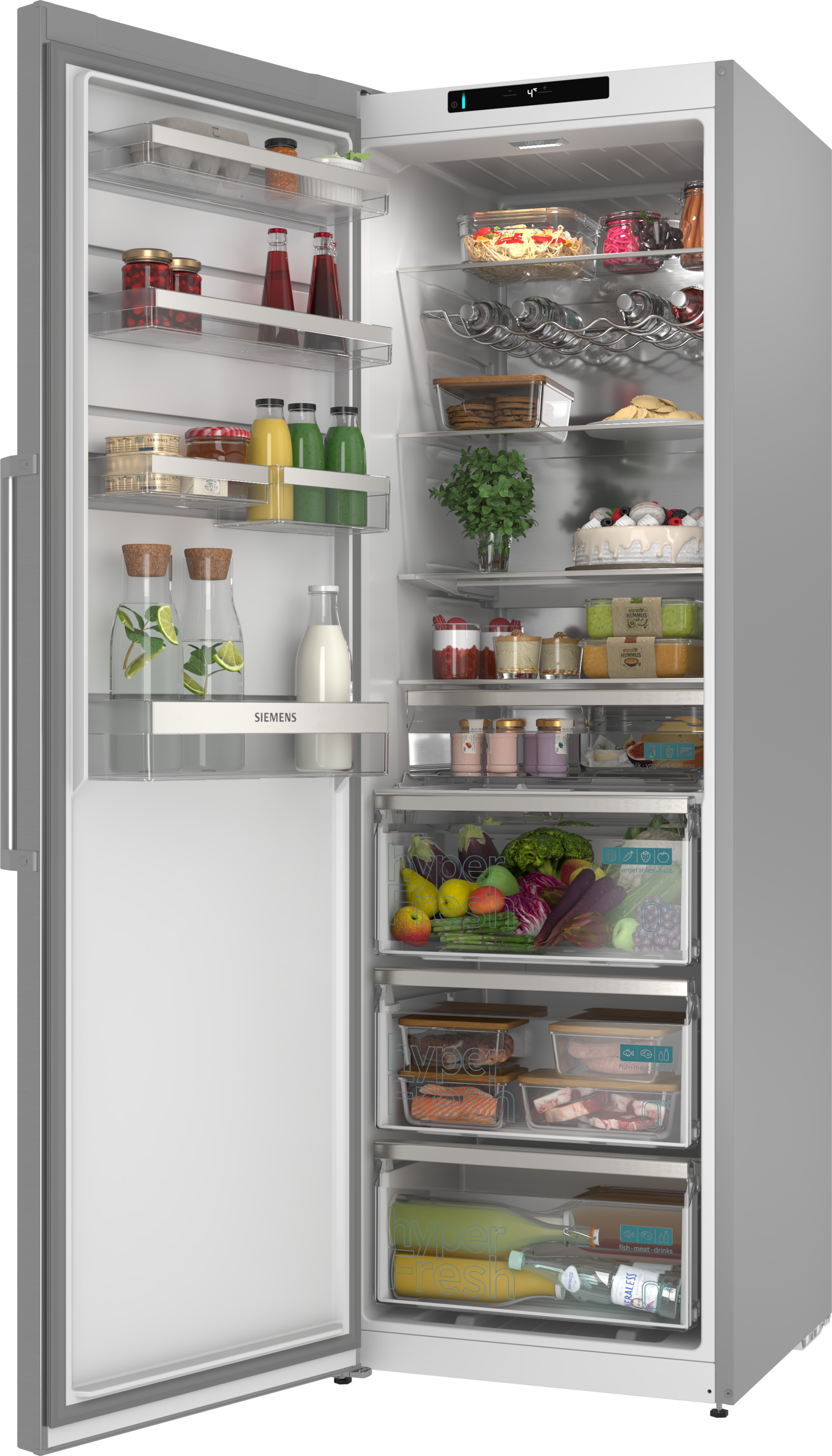 SIEMENS Kühlschrank iQ500 »KS36NAICG« 186,2 cm hoch 59,5 cm breit