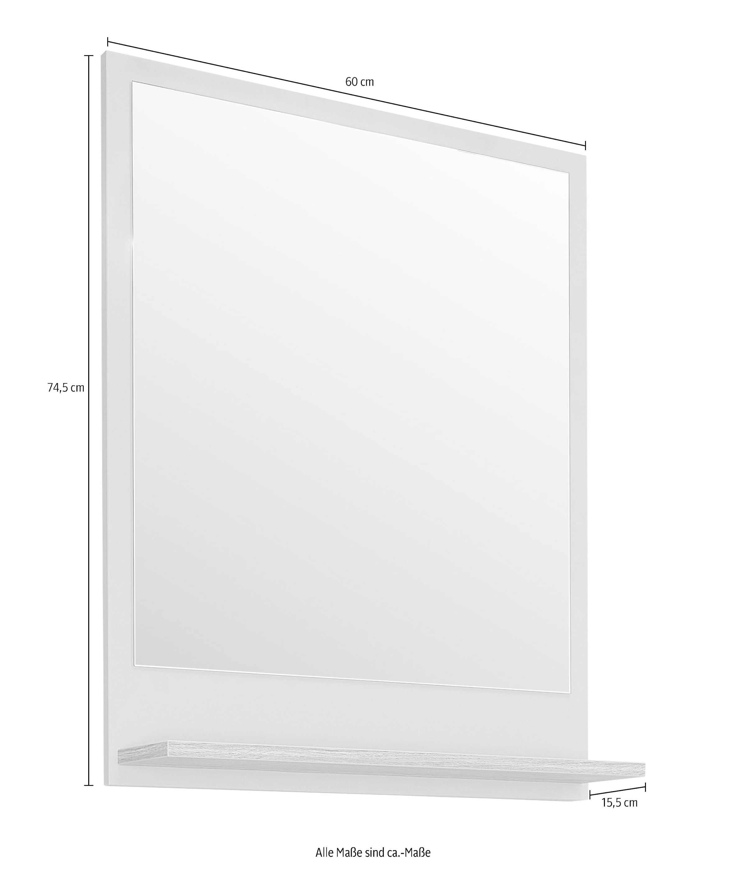PELIPAL Badmöbel-Set (3 kaufen Waschbeckenunterschrank St.), 963«, Breite cm, Spiegel, 60 »Quickset und online Midischrank