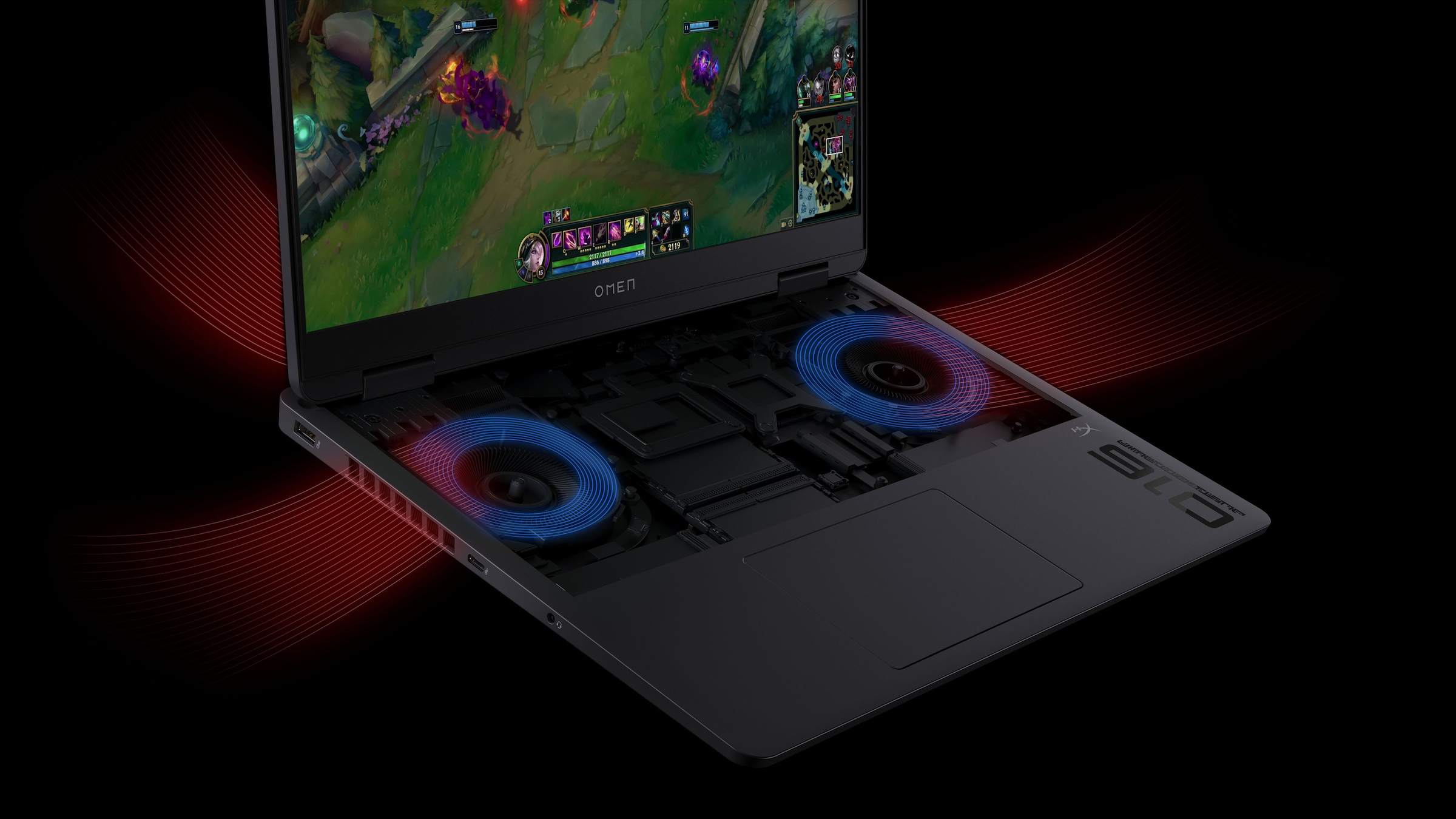 HP Gaming-Notebook »Omen 16 16-am0078ng Black«