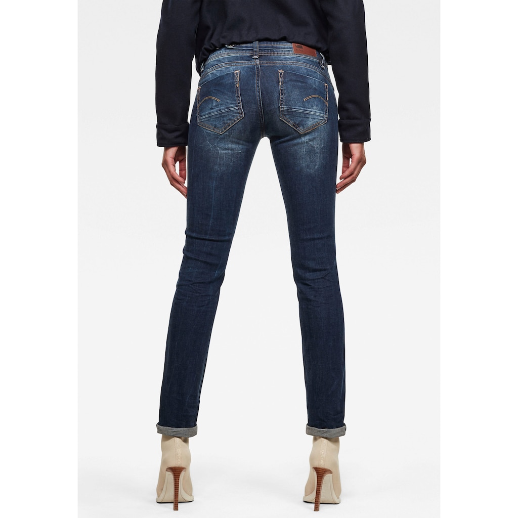 G-Star RAW Straight-Jeans »Midge Saddle Straight«