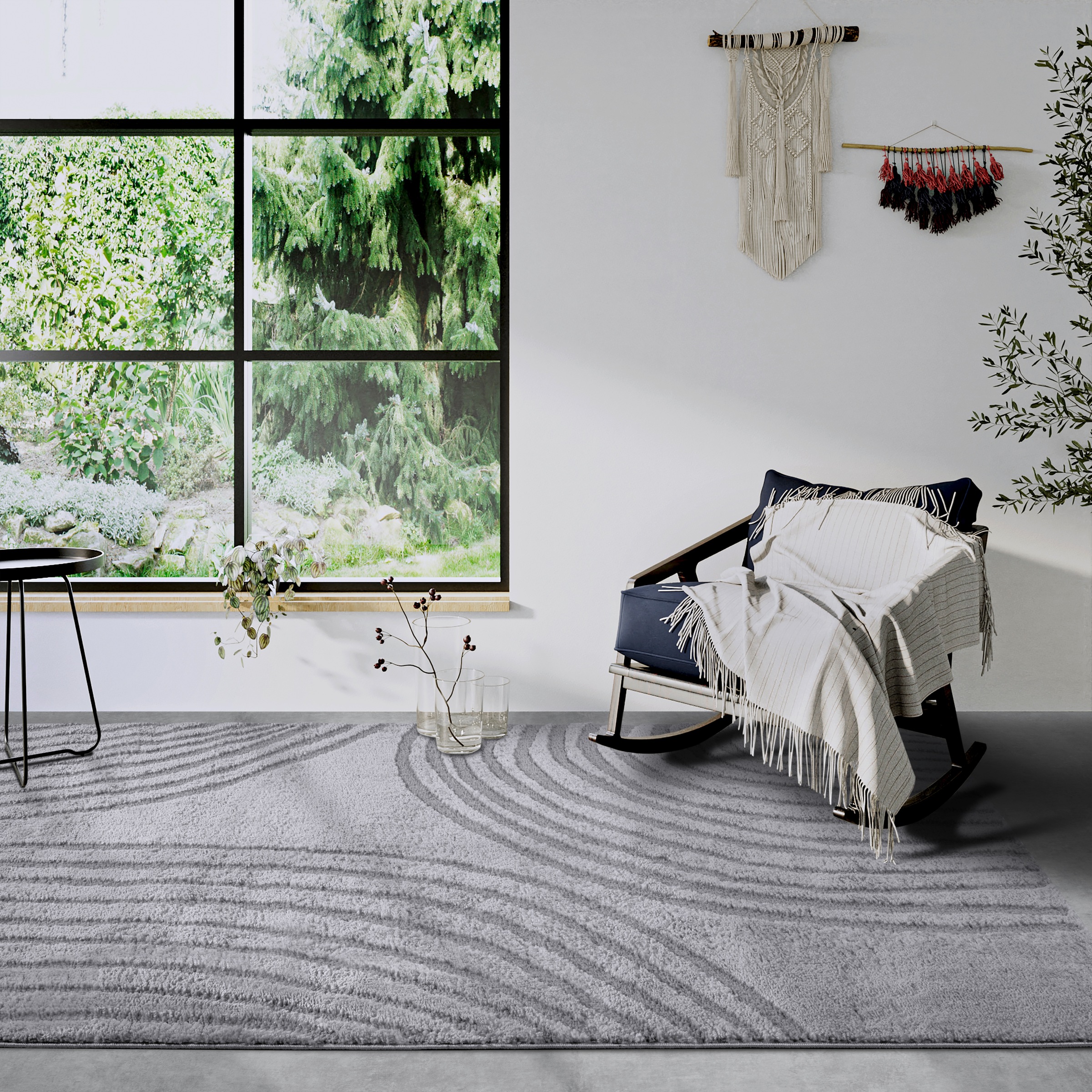 ELLE DECORATION Designteppich »Pigment«, rechteckig, 18 mm Höhe, Hochflor, Shaggy, Läufer, weich, Langflor, modern, Hoch Tief Effekt
