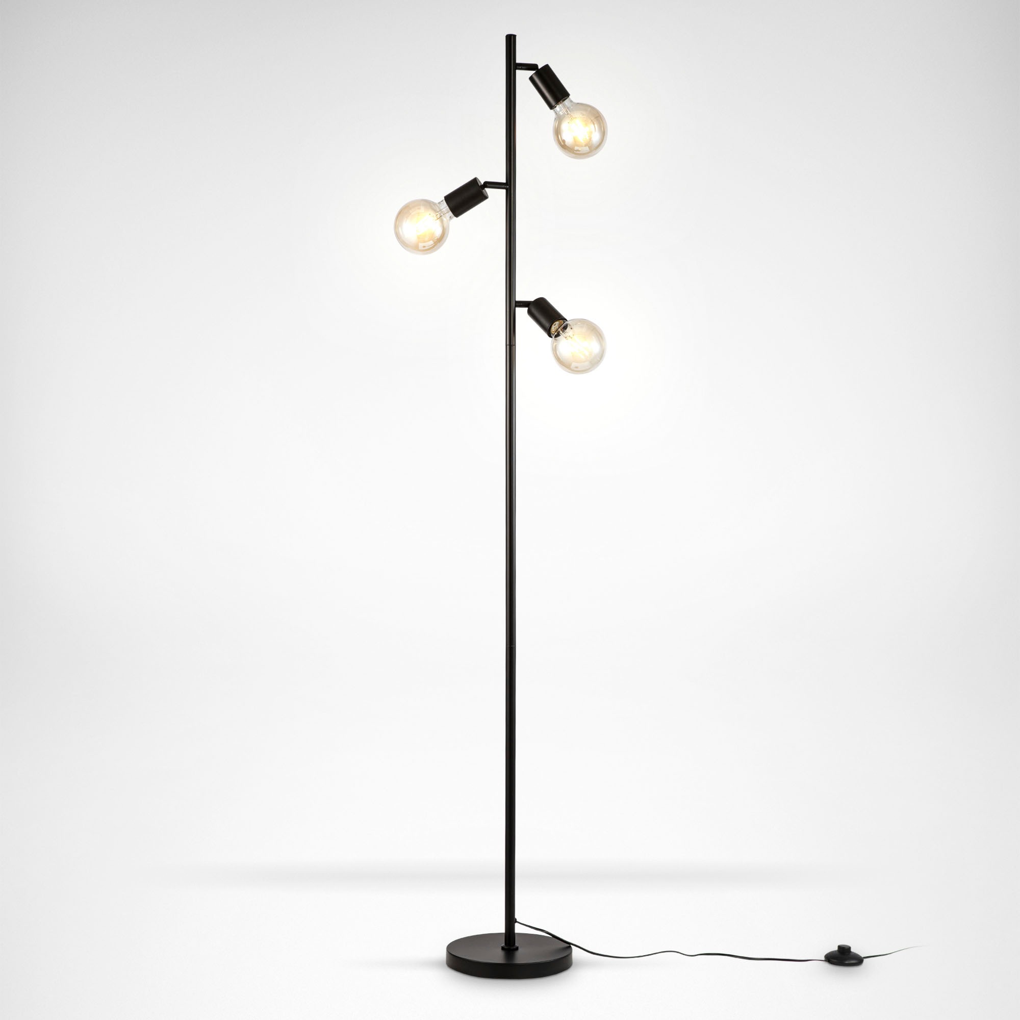 B.K.Licht Stehlampe und Tischleuchte im Set