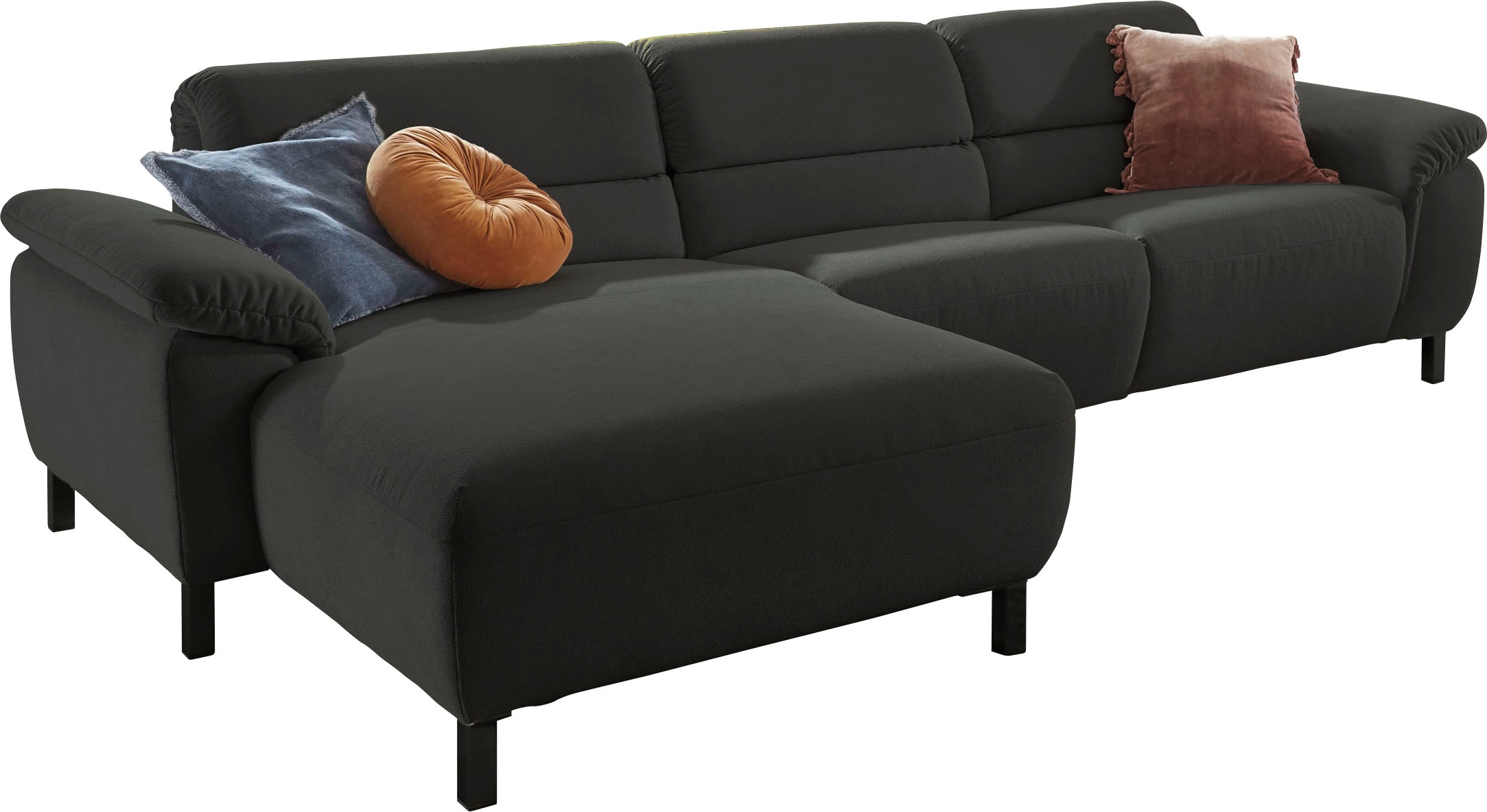 Places of Style Ecksofa »Trapani L-Form«, mit teilmotorischer Relaxfunktion günstig online kaufen