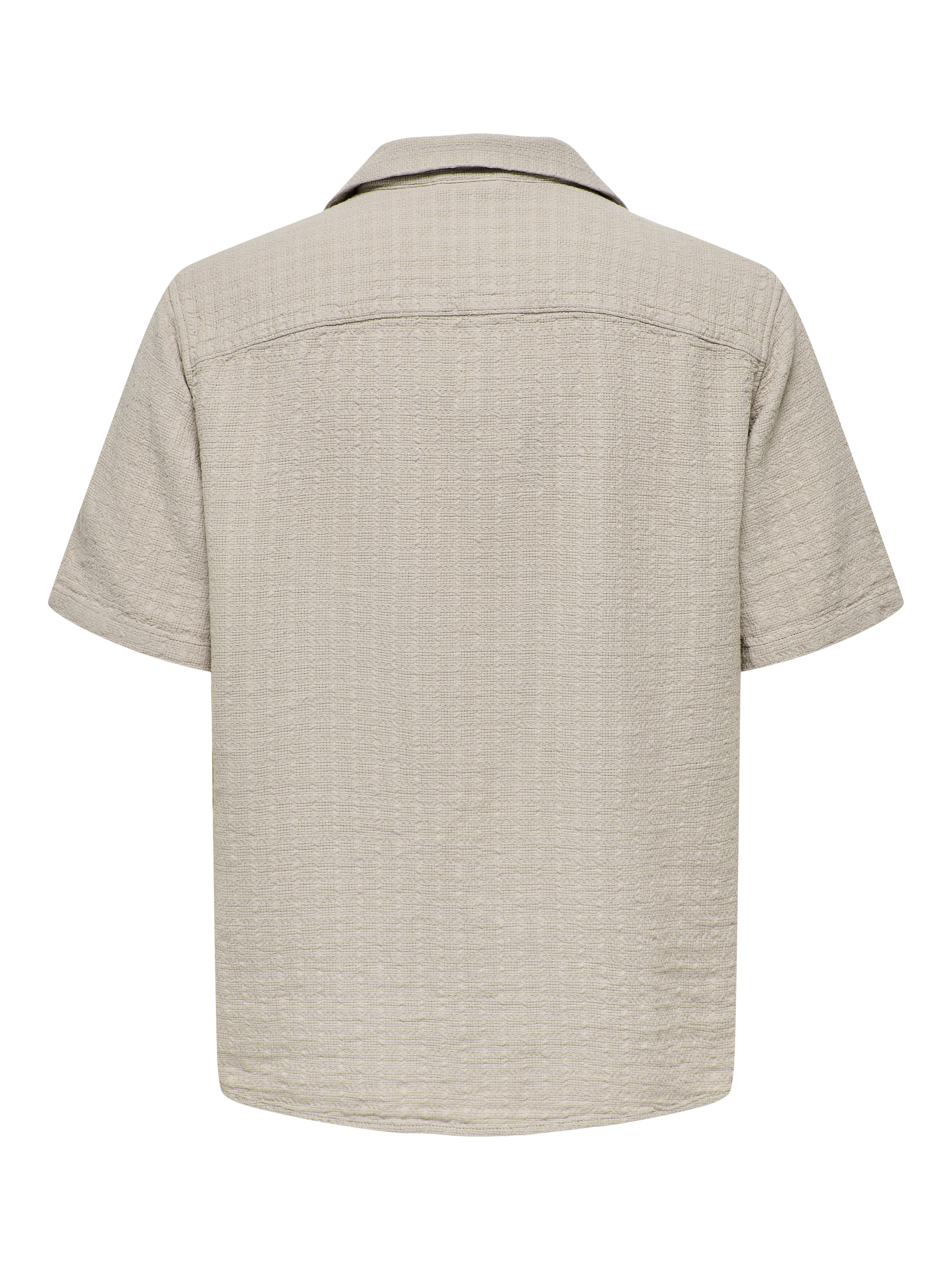ONLY & SONS Kurzarmhemd »ONSLATHAM RLXSS RESORT LINEN STRUC 0257«