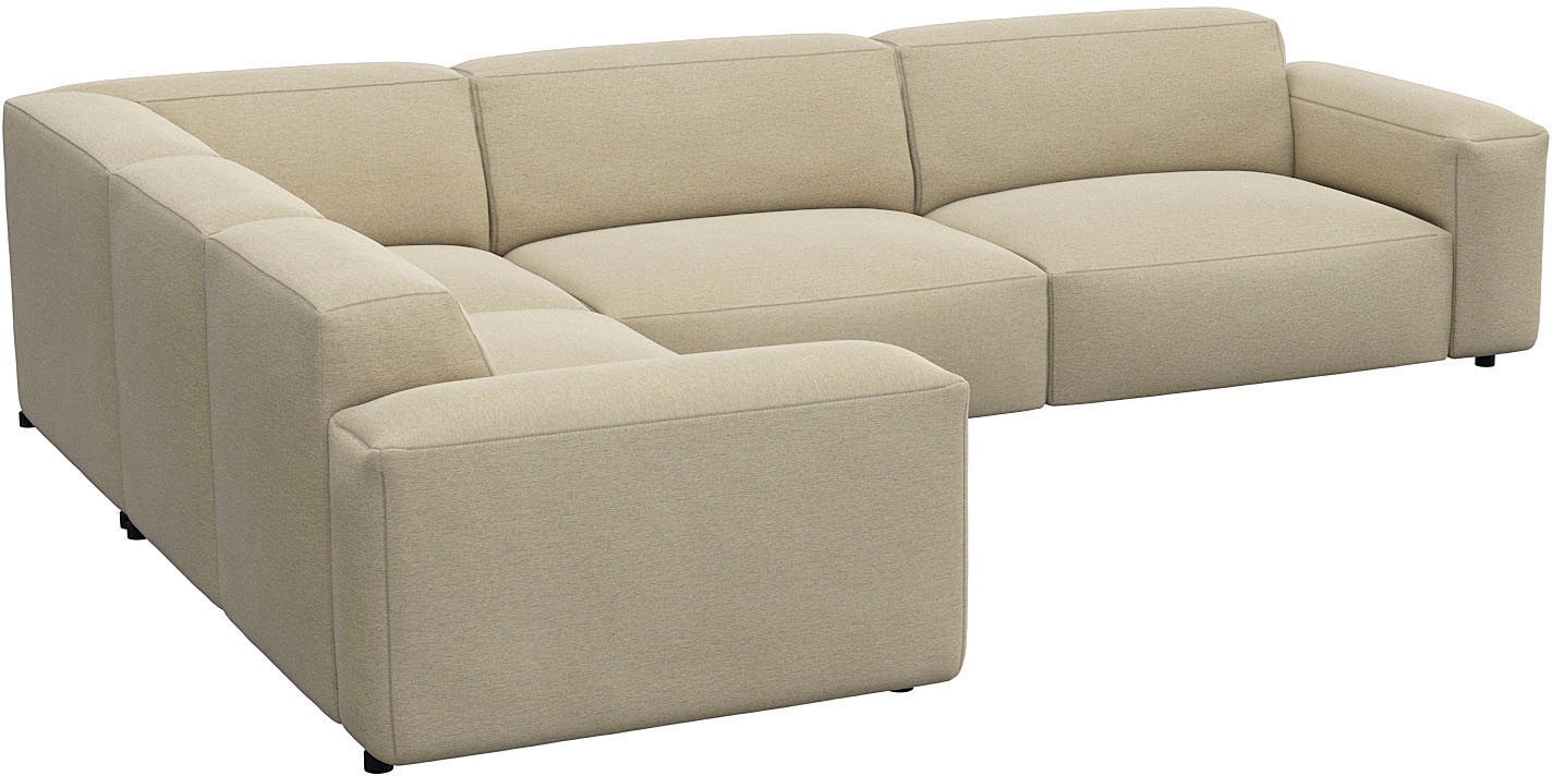 FLEXLUX Ecksofa »Lucera, super bequem durch hochwertigen Sitzaufbau mit Kal günstig online kaufen