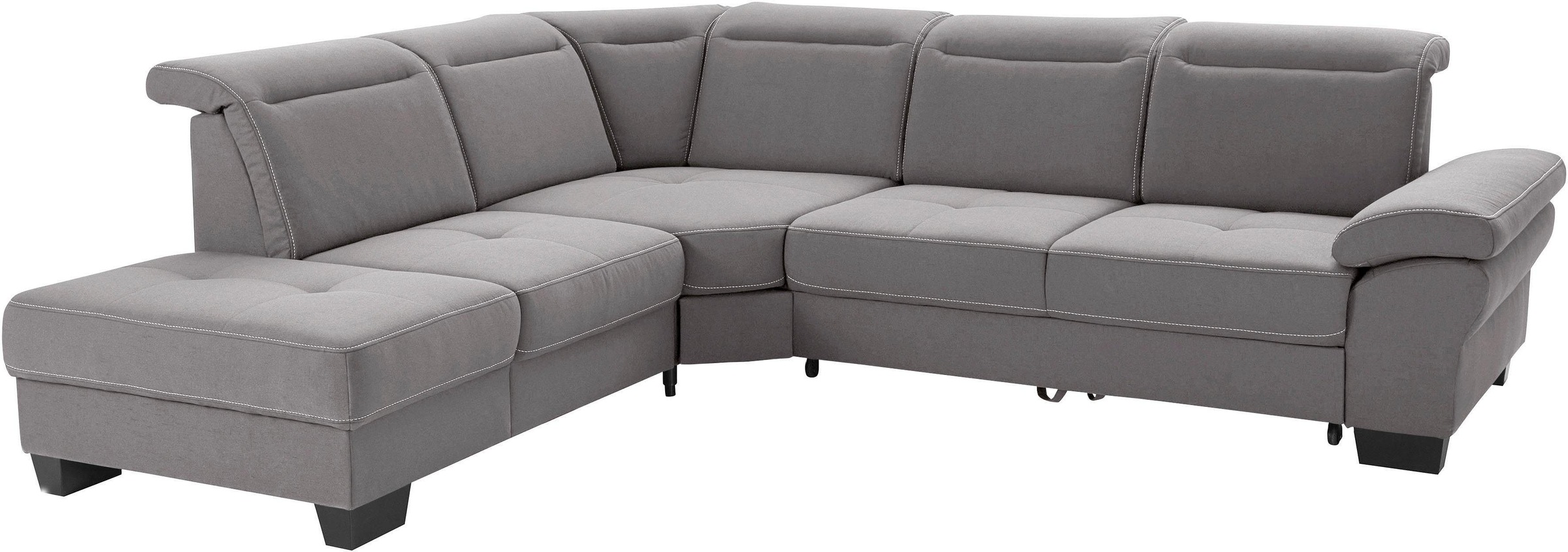 Home affaire Ecksofa »Cornwall L-Form« incl. Sitztiefenverstellung, mit Bet günstig online kaufen