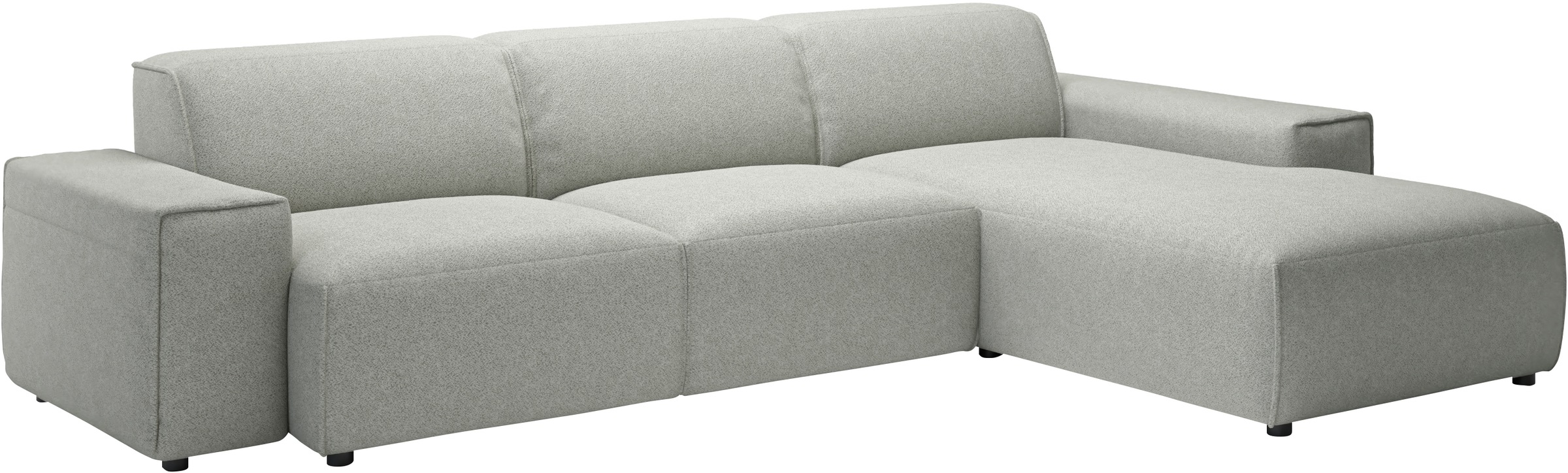 andas Ecksofa »Glimminge auch in Breitcord, Feincord, Bouclé + Easy care-Bezug«, L-Form, Breite 294, Zierkissen