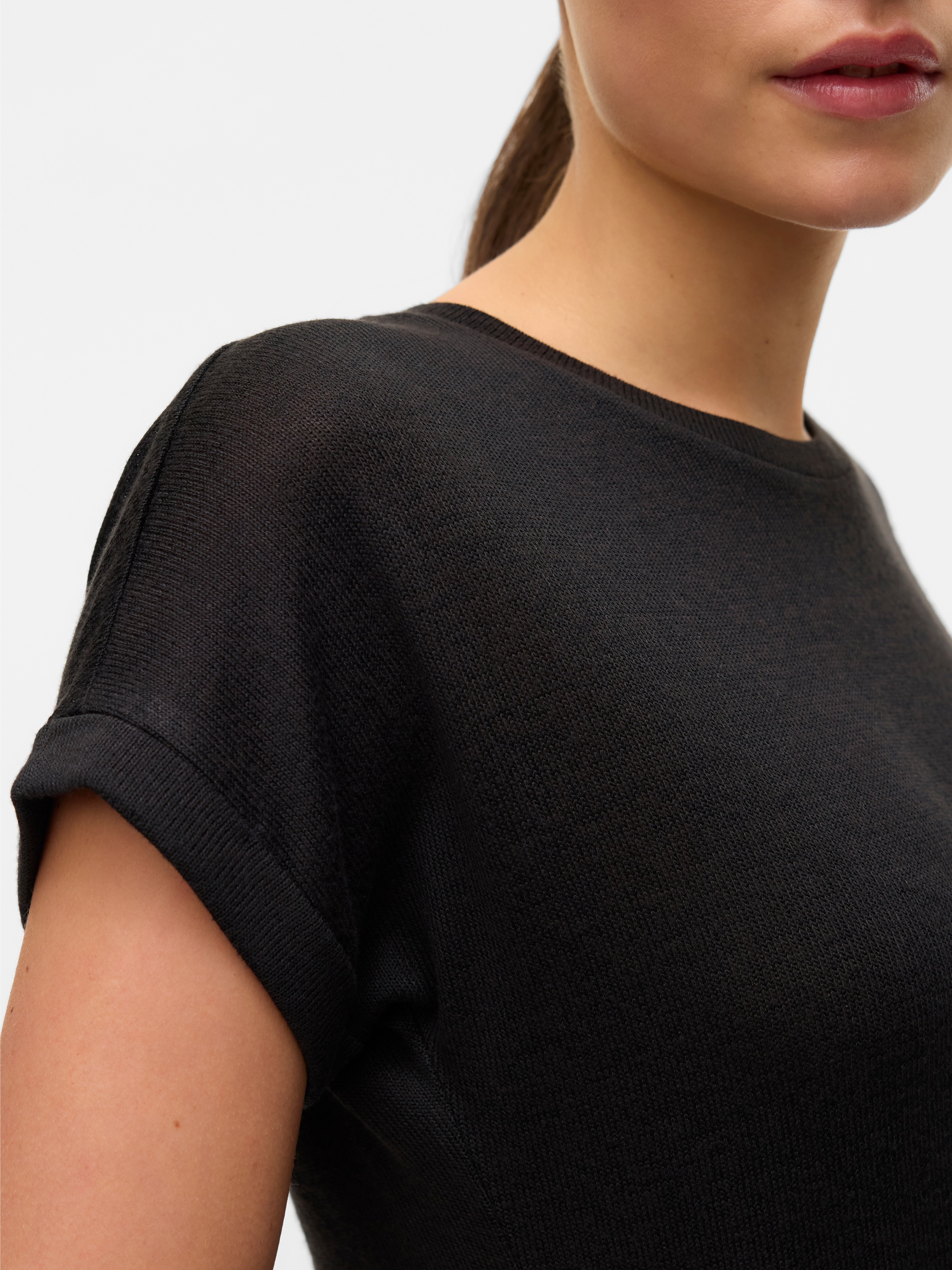 Vero Moda Kurzarmpullover »VMBRIANNA SS O-NECK PULLOVER BOO REP«