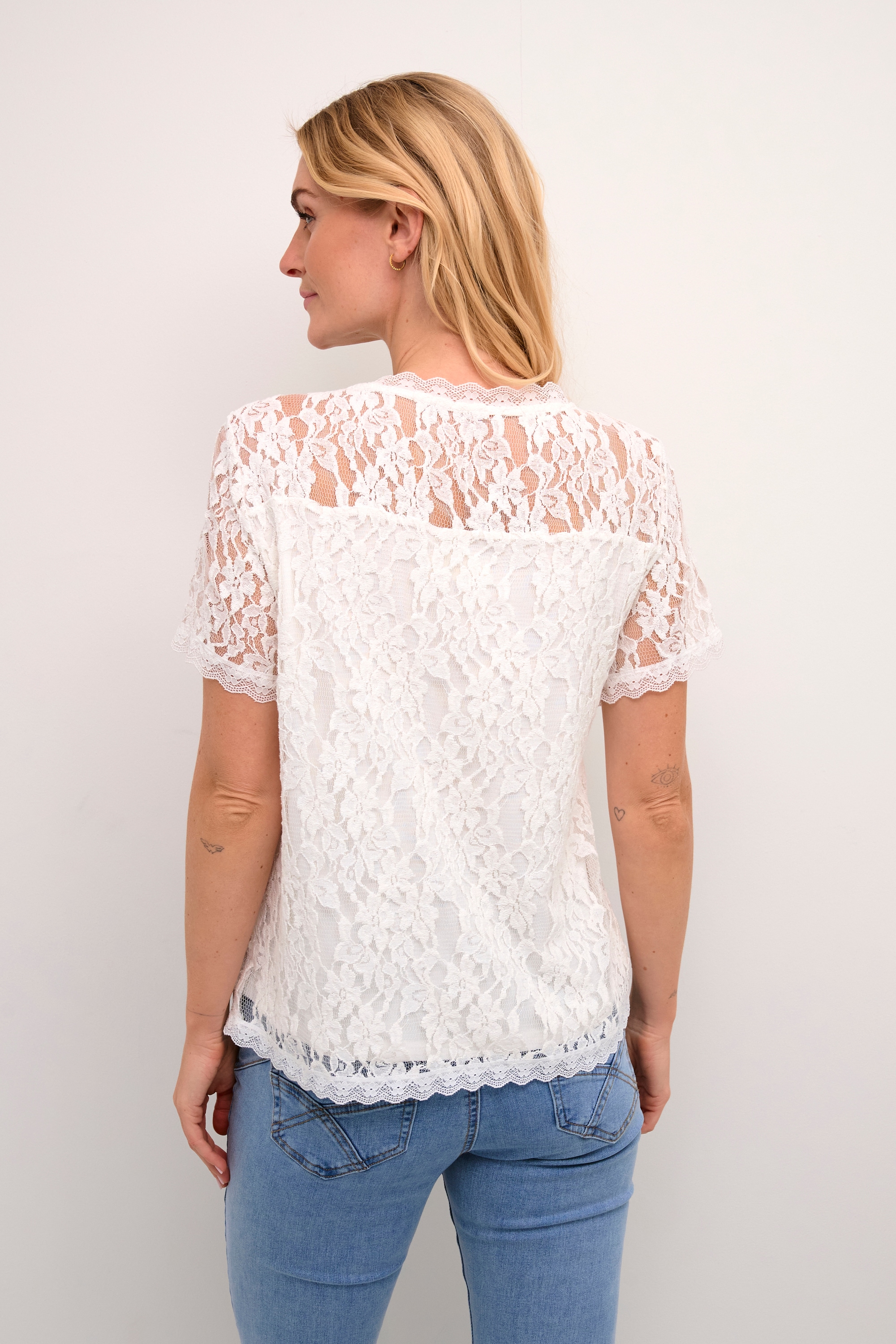 Cream Kurzarmbluse »Bluse kurzarm CRKit«