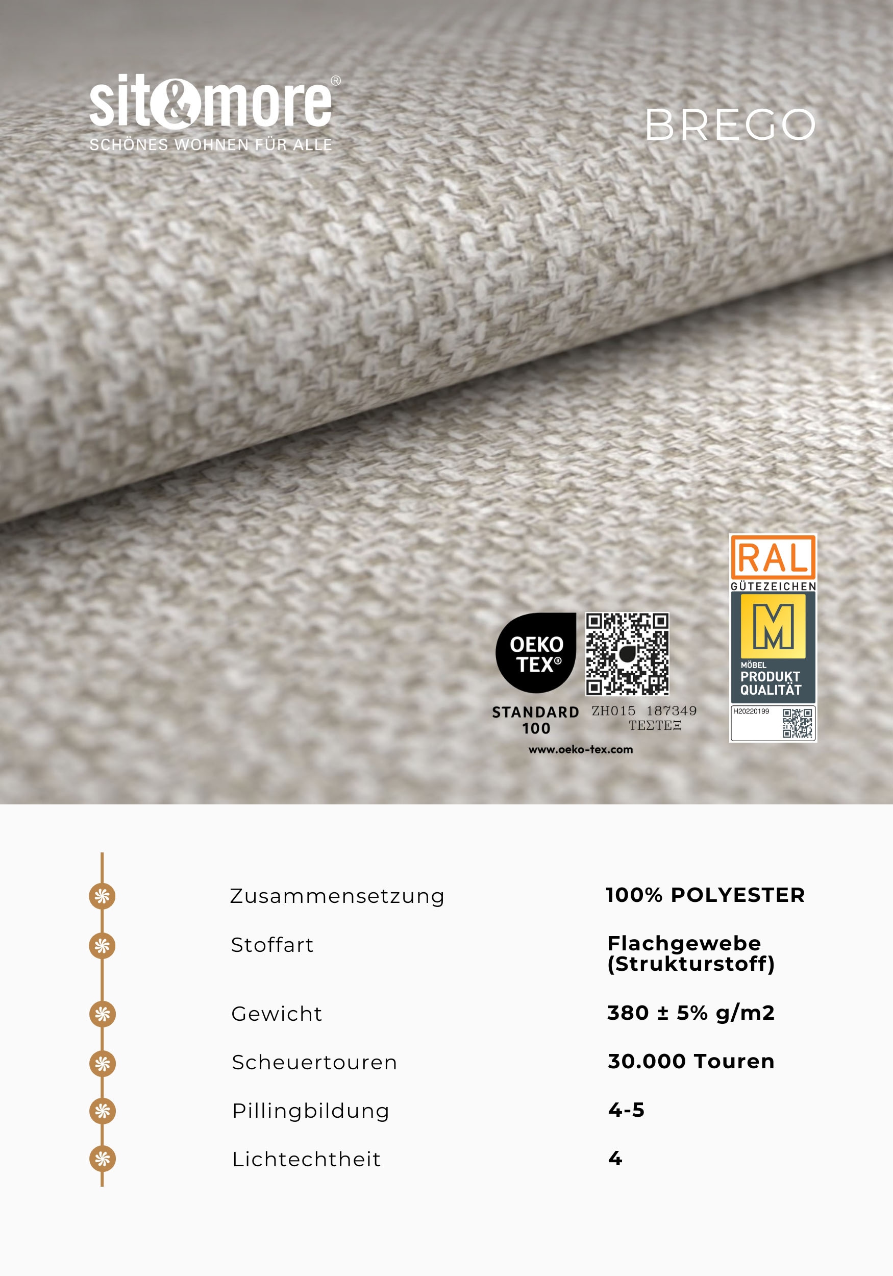 sit&more TV-Sessel »Enjoy« in Grösse S, oder M , oder L , wahlweise mit Motor und Aufstehhilfe