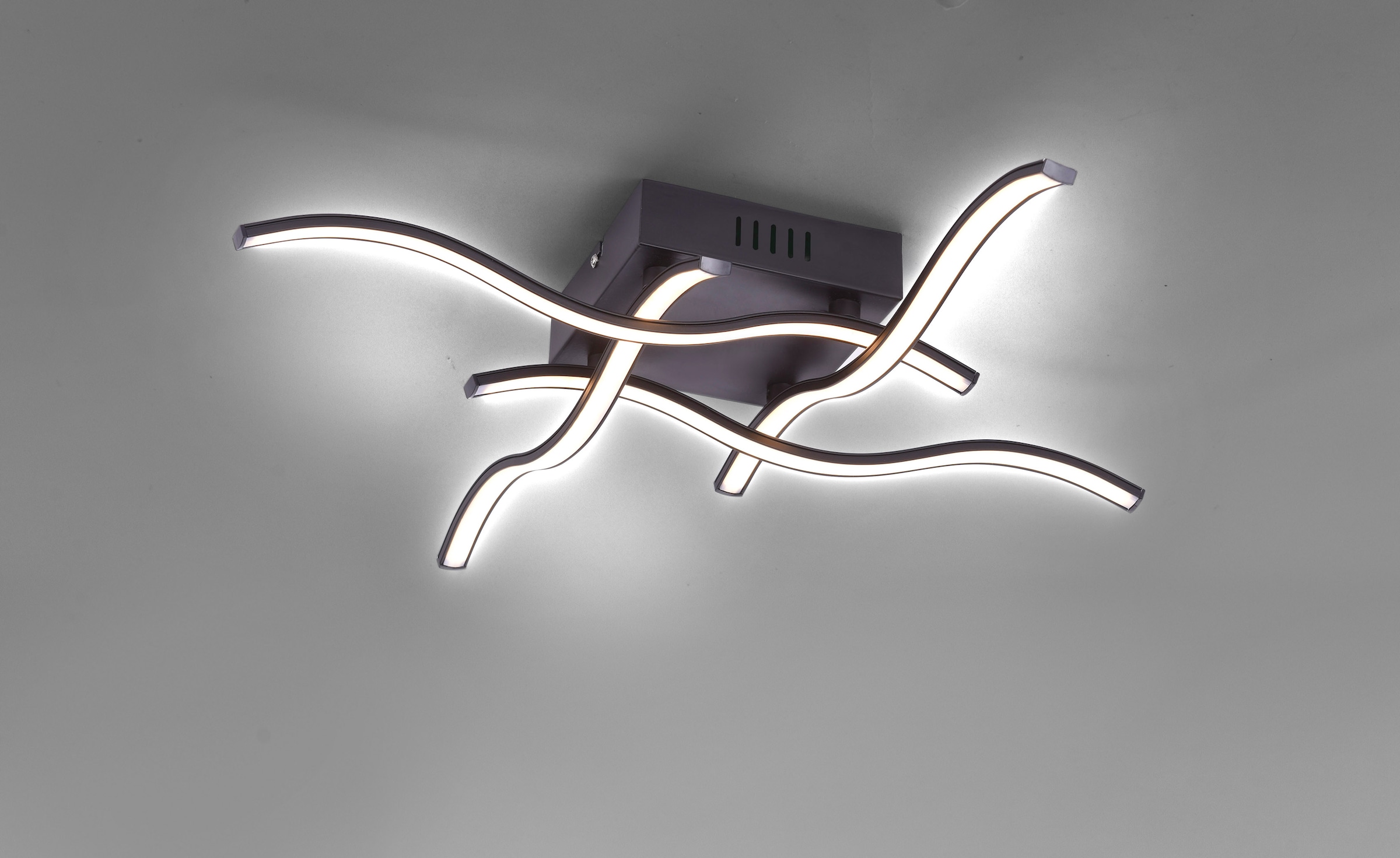 JUST LIGHT flammig-flammig, online LED LED Deckenlampe Deckenleuchte bestellen »WAVE«, 4