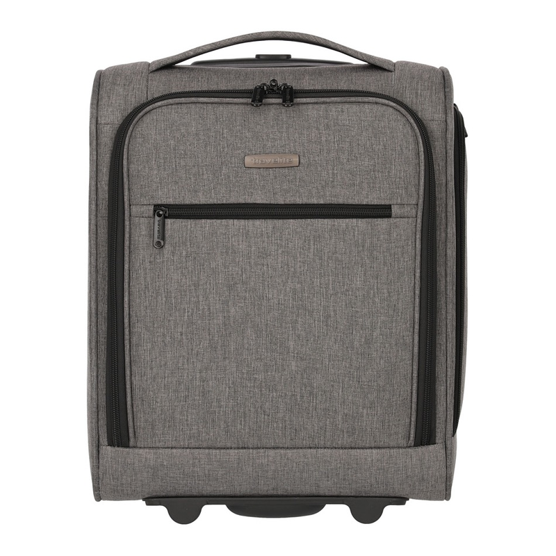 TRAVELITE Weichgepäck-Trolley »CABIN Bordtrolley Underseat, 43 cm« 28 l 2 Rollen Handgepäck-Koffer Reisekoffer mit Aufsteckfunktion Bordgepäck...