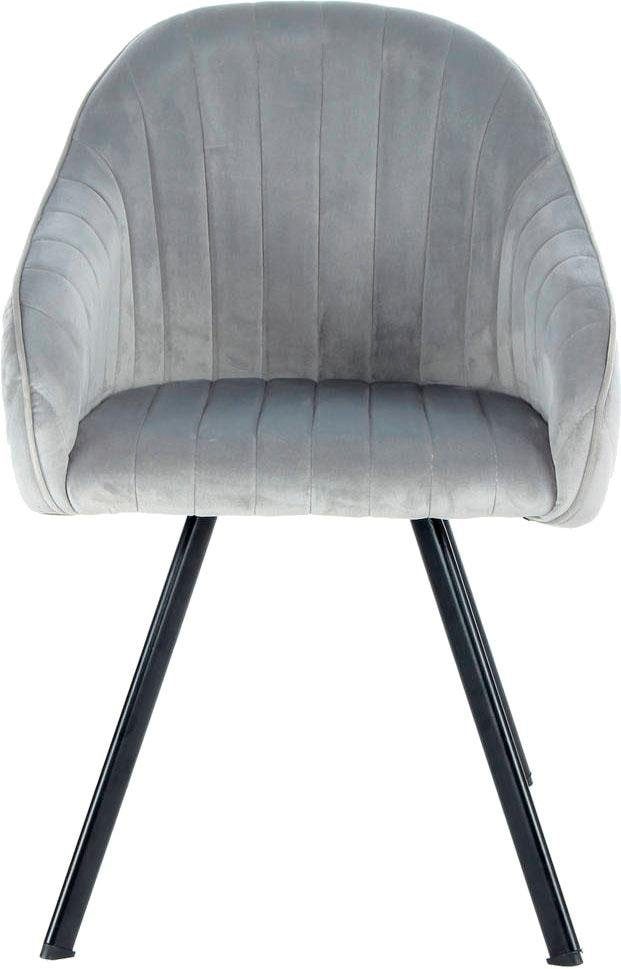 Kayoom Stuhl »Jodie 125 2er-Set, Sitzfläche mit Polsterung«, (Set), 2 St., günstig online kaufen