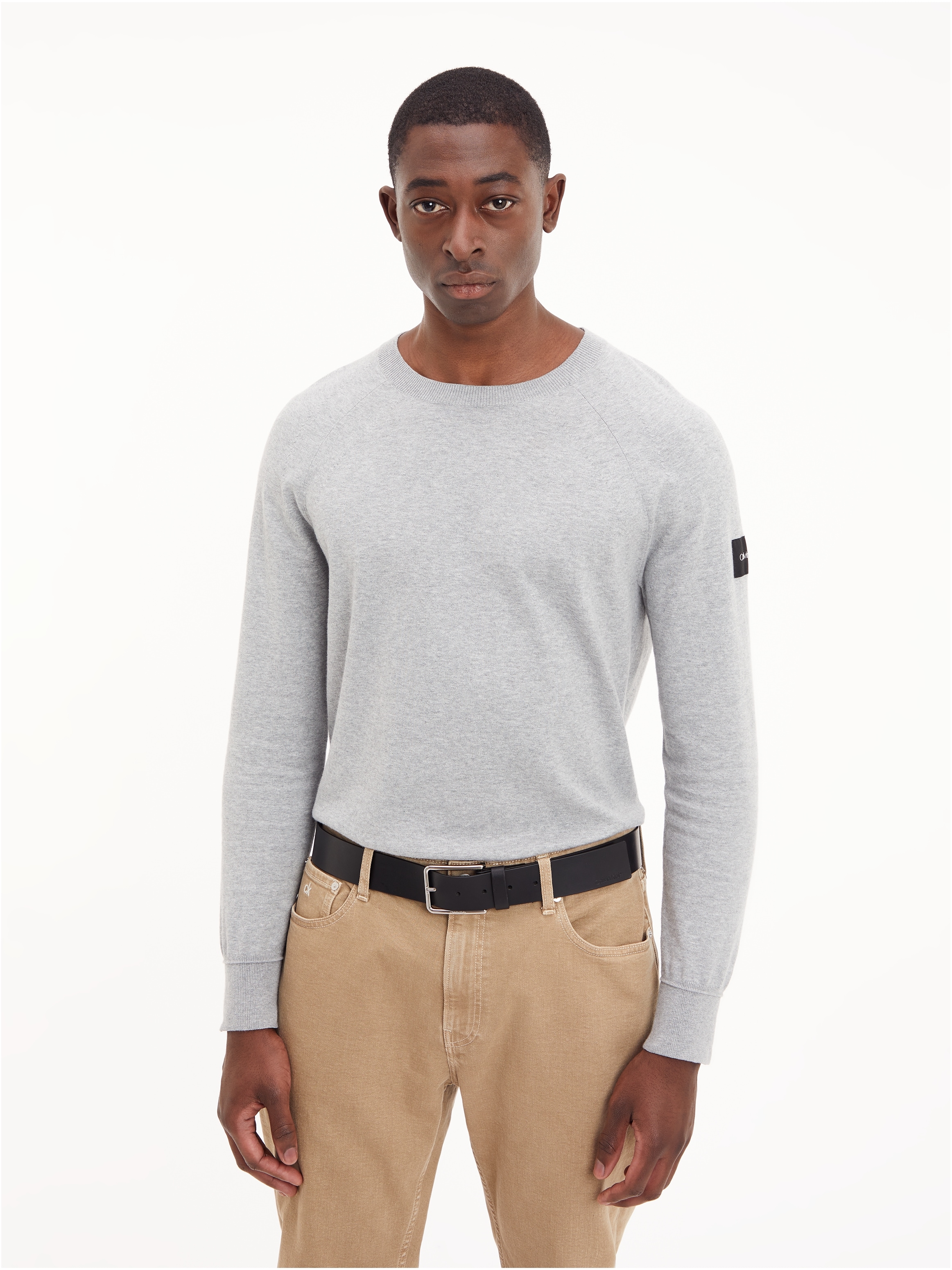Calvin Klein Ledergürtel »WARMTH 40MM«, mit Logoprägung