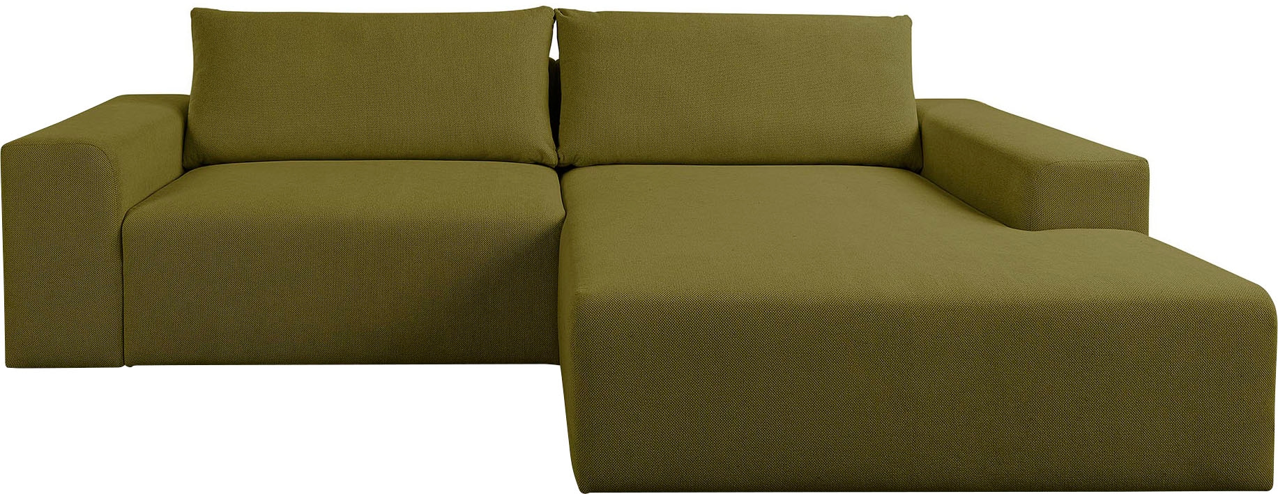 WERK2 Ecksofa »Rio, elegant & bequem, Breite 262 cm, L-Form« Puristisches D günstig online kaufen