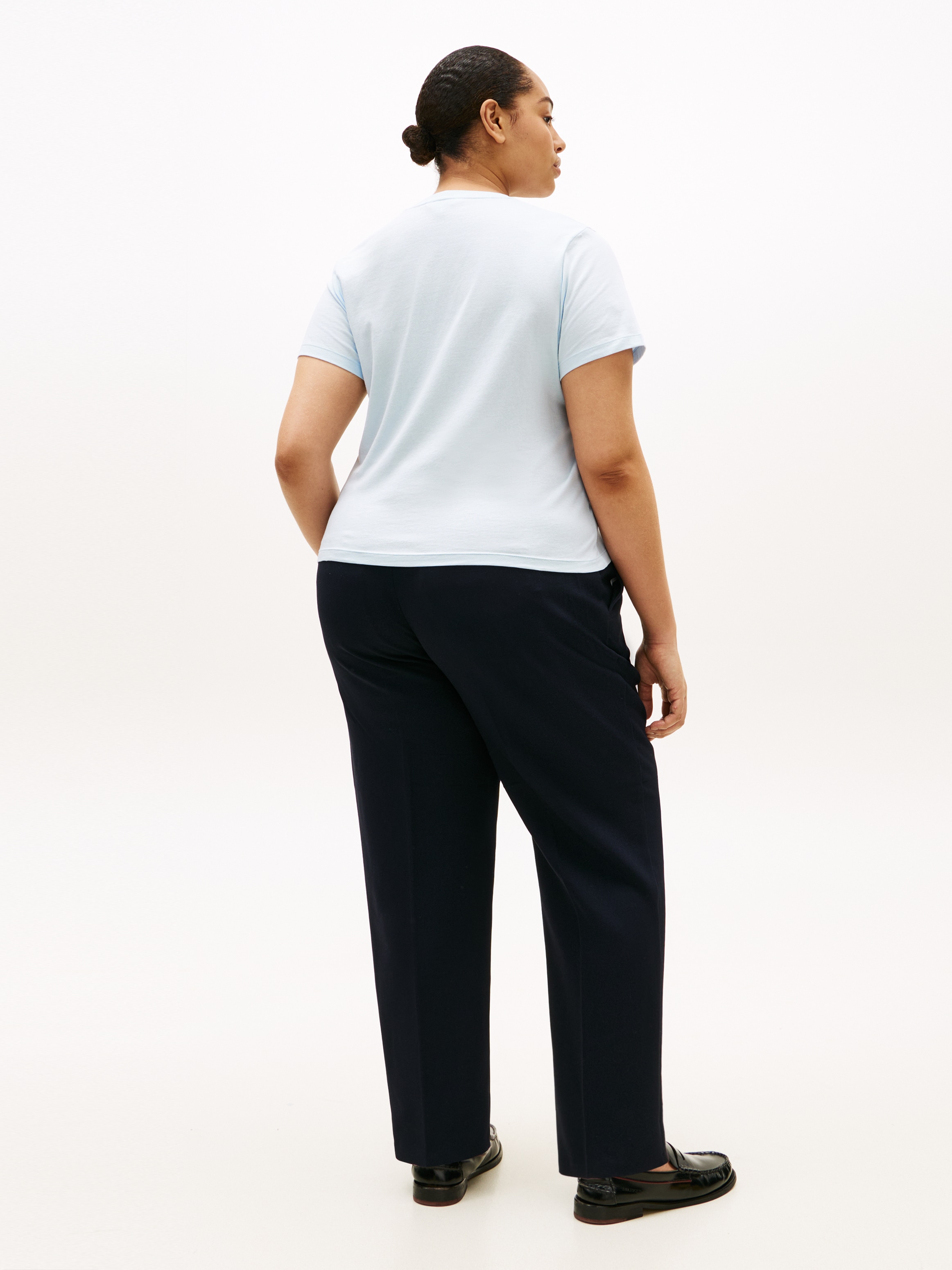 Tommy Hilfiger Curve T-Shirt »CRV REG CORP LOGO C-NK SS« in großen Größen