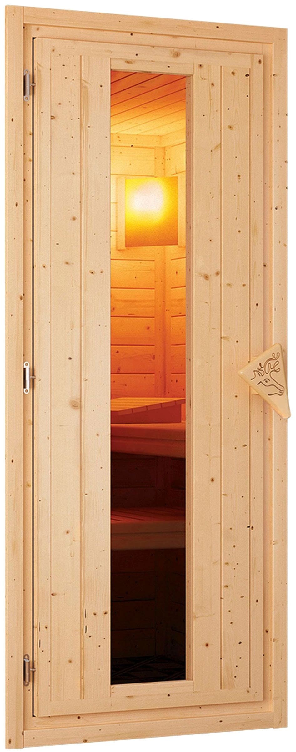 Karibu Sauna »Bellin«, ohne Ofen