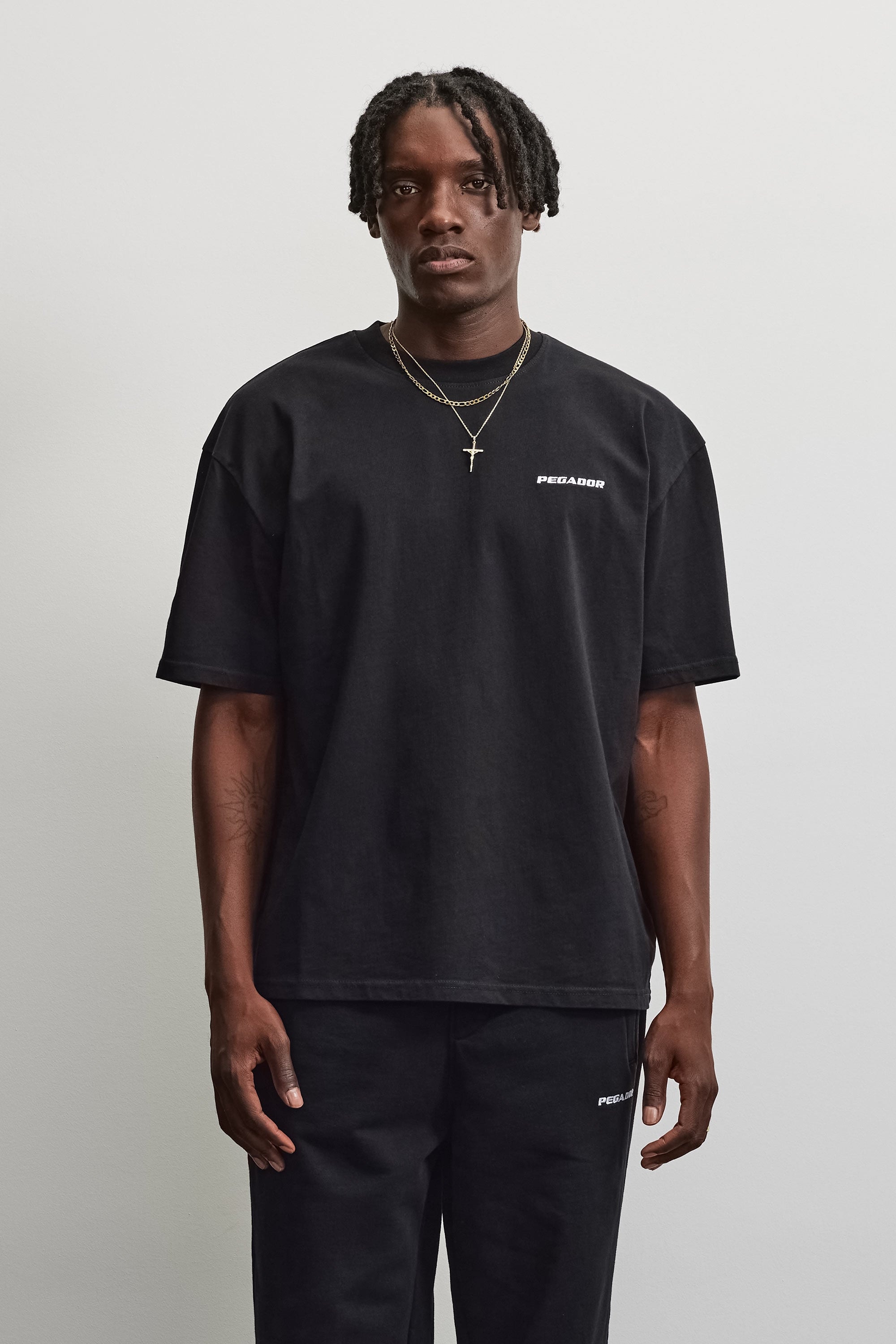 PEGADOR T-Shirt »LOGO OVERSIZED TEE« Baumwolle, oversize