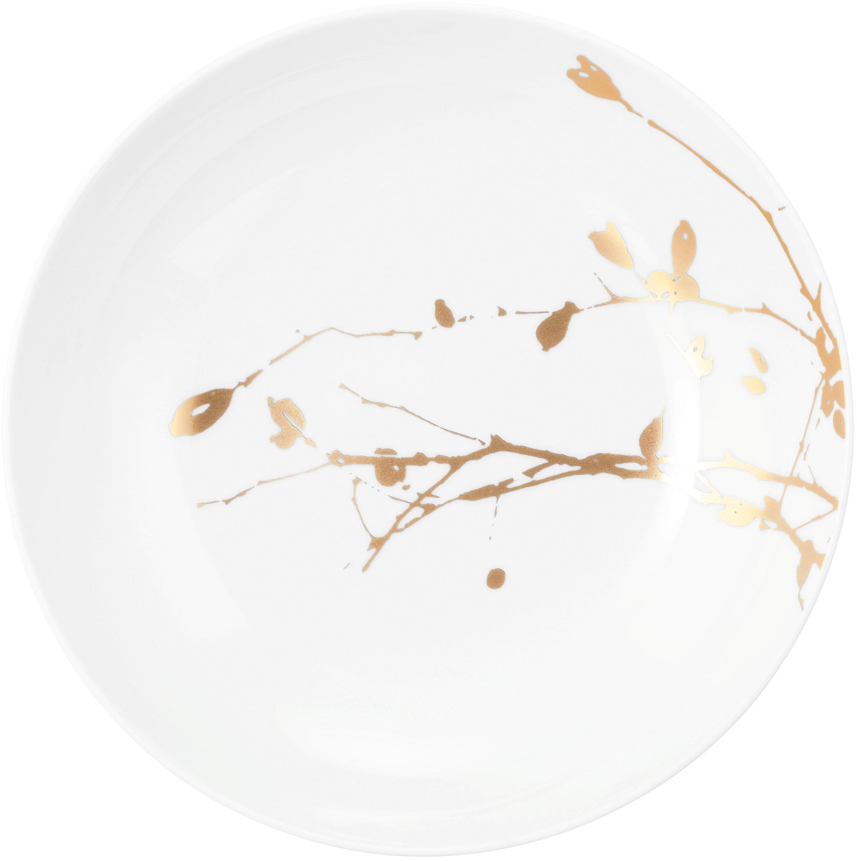 Seltmann Weiden Suppenteller »Liberty - Golden Rose Hip«, (1 St.), Teller rund 21 cm
