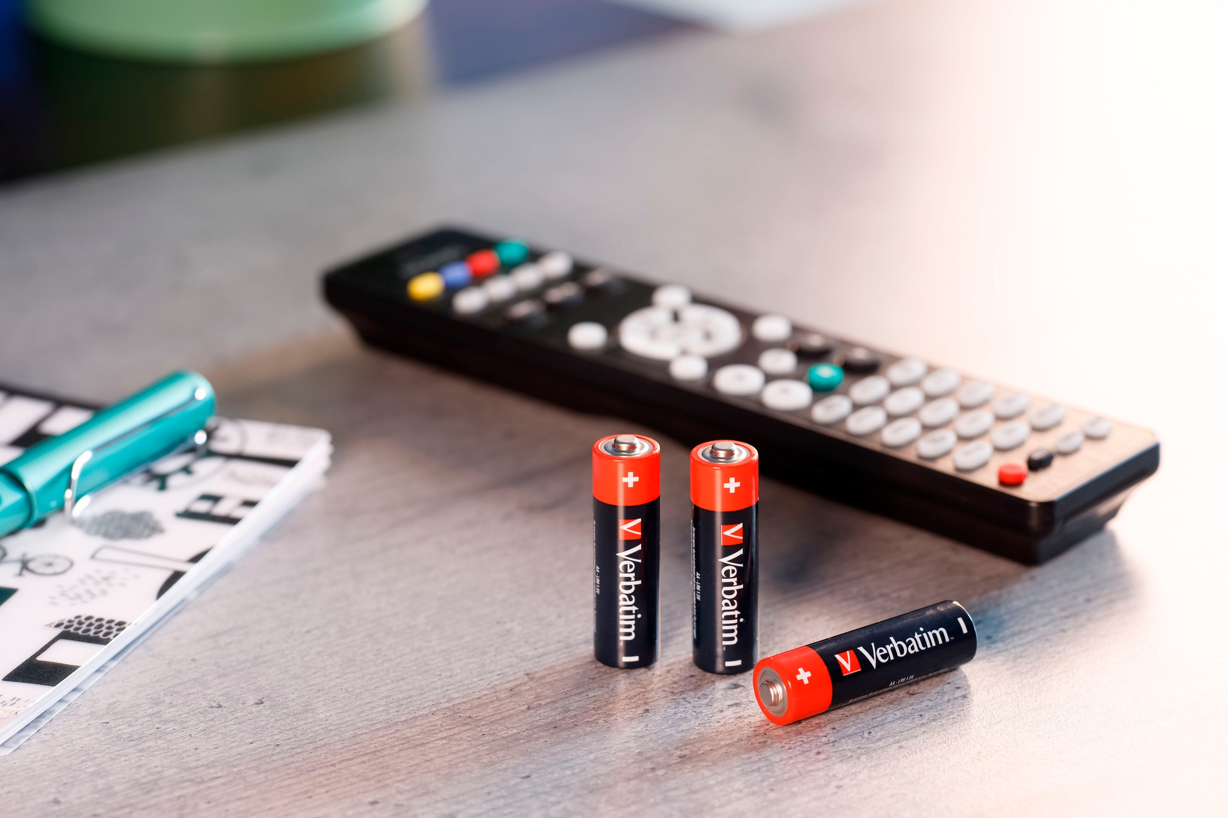 Verbatim Batterie »24er Pack Alkaline, Mignon, AA, LR06, 1.5V, Retail Box«, (24 St.)
