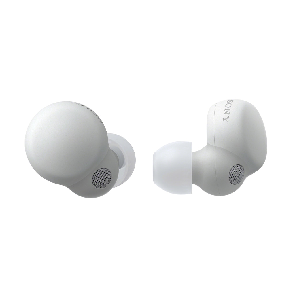 Sony wireless In-Ear-Kopfhörer »LinkBuds S«, Bluetooth-NFC, Noise-Cancelling-True Wireless, Noise Cancelling, Touch-Steuerung, 20 st. Akkulaufzeit