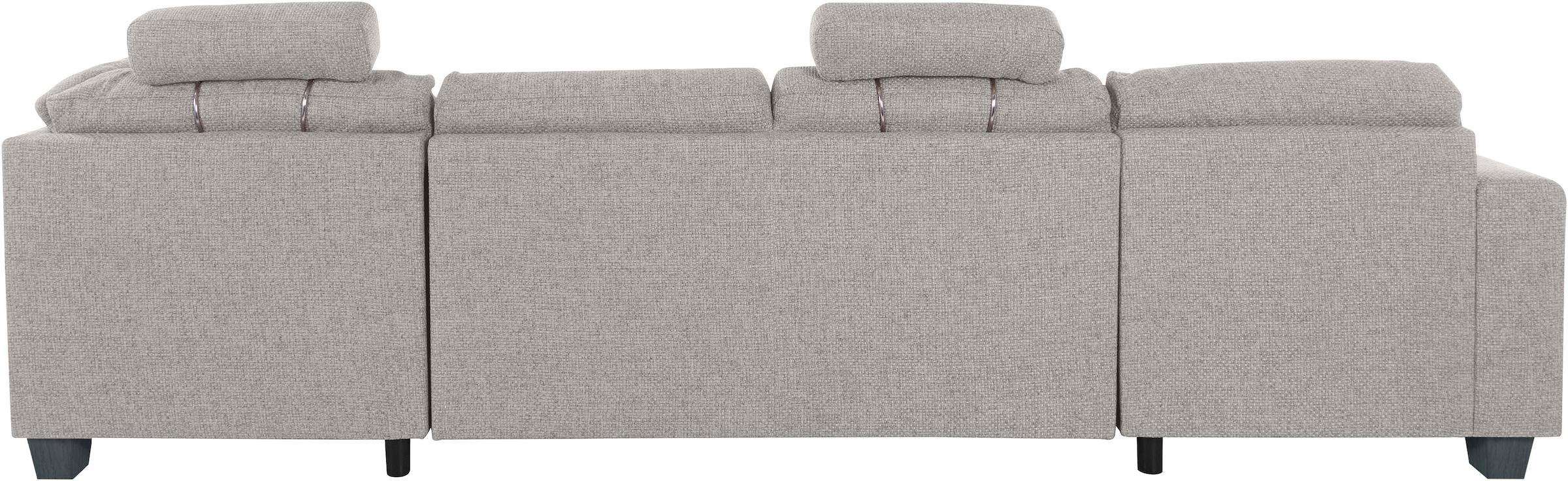 TRENDMANUFAKTUR Wohnlandschaft »Chamber, zeitlos und modern, bequem, hoher Sitzkomfort, U-Form«, wahlweise mit Schlaffunktion