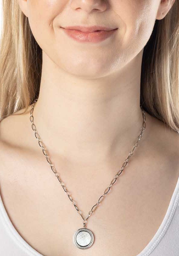 021516«, mit Anhänger Polina, LEONARDO »Halskette online mit Kette kaufen Perlmutt