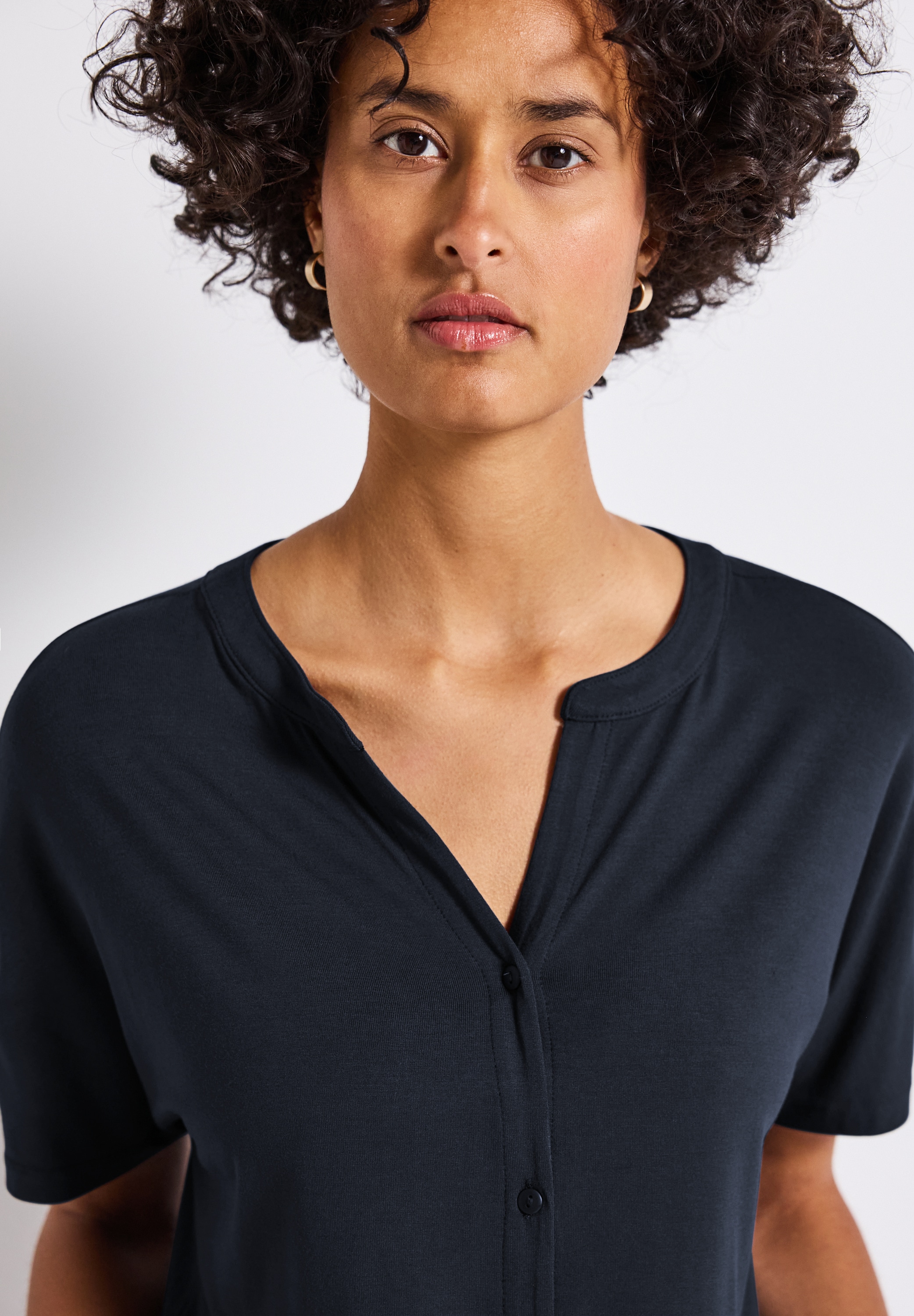 STREET ONE T-Shirt im Tunika-Look