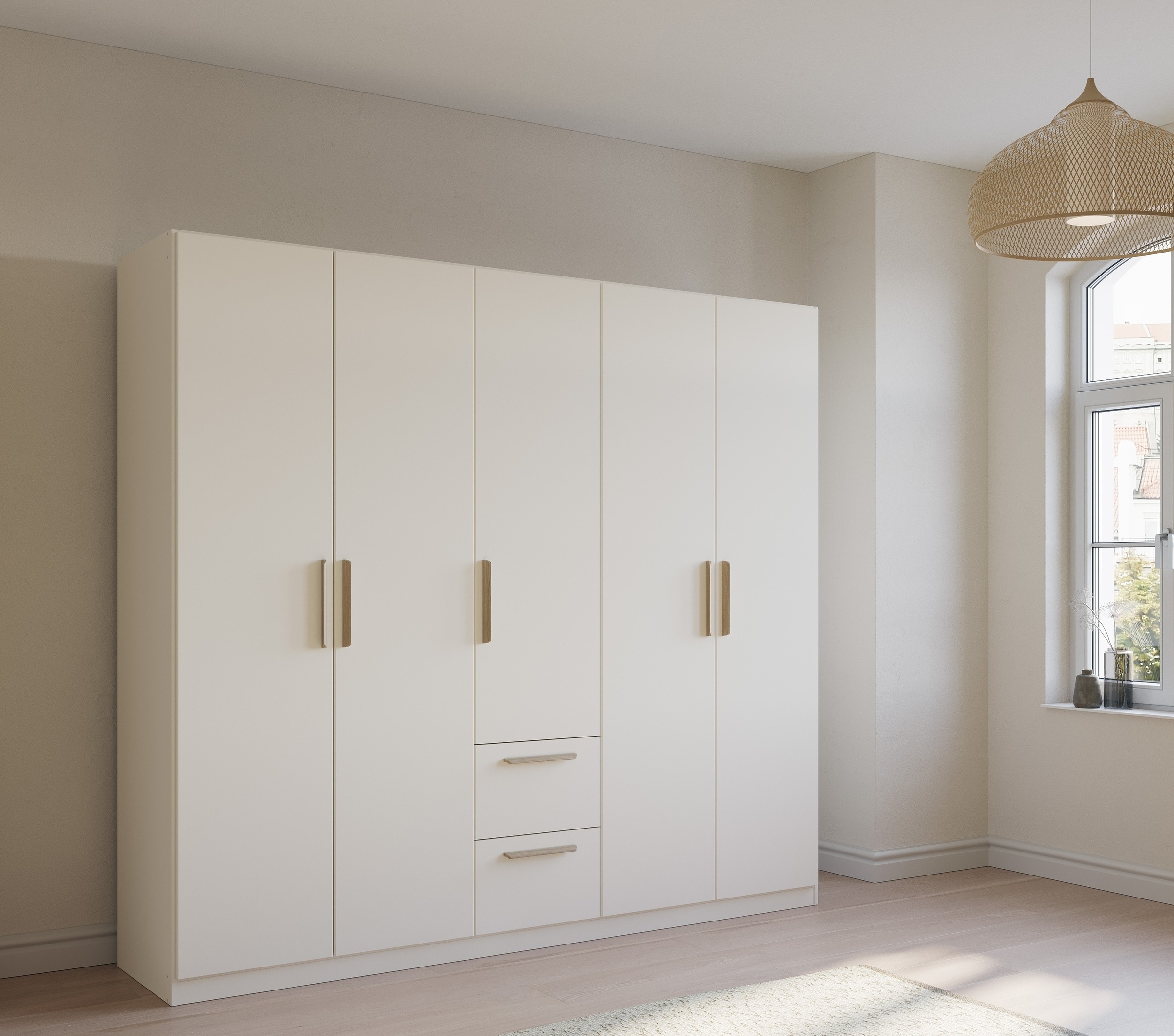 rauch Kleiderschrank »Skandi by Quadra Spin Schlafzimmerschrank«, im Landha günstig online kaufen