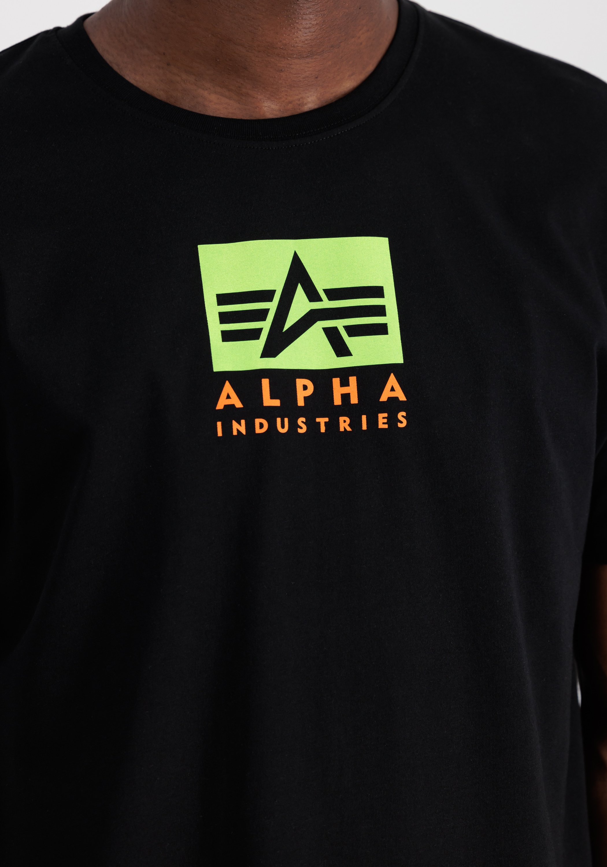 Alpha Industries T-Shirt »Alpha Industries Men - T-Shirts Satin Logo T«