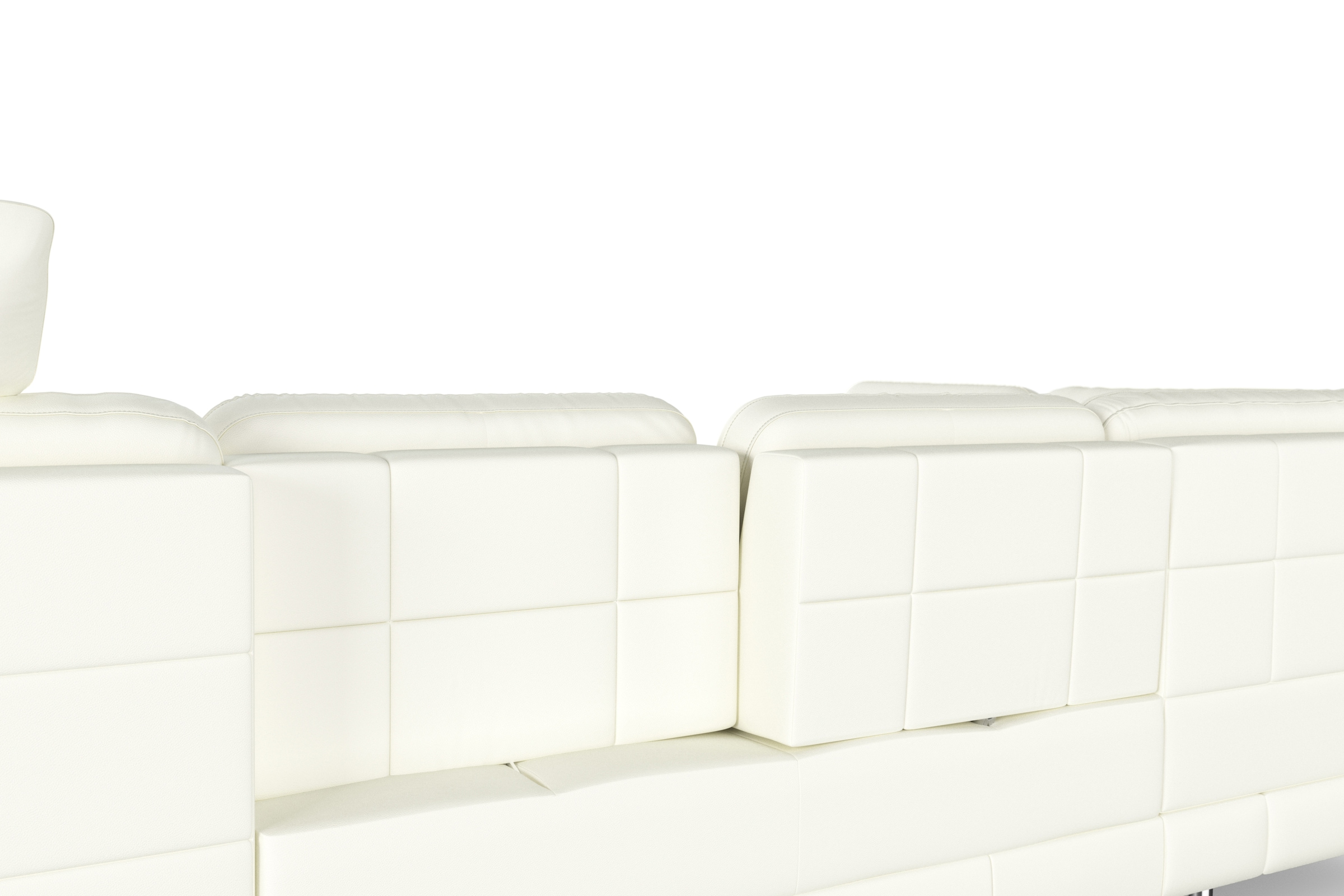 sit&more Wohnlandschaft »Bendigo U-Form«, inklusive Sitztiefenverstellung, Bodenfreiheit 12 cm, in 2 Fußfarben
