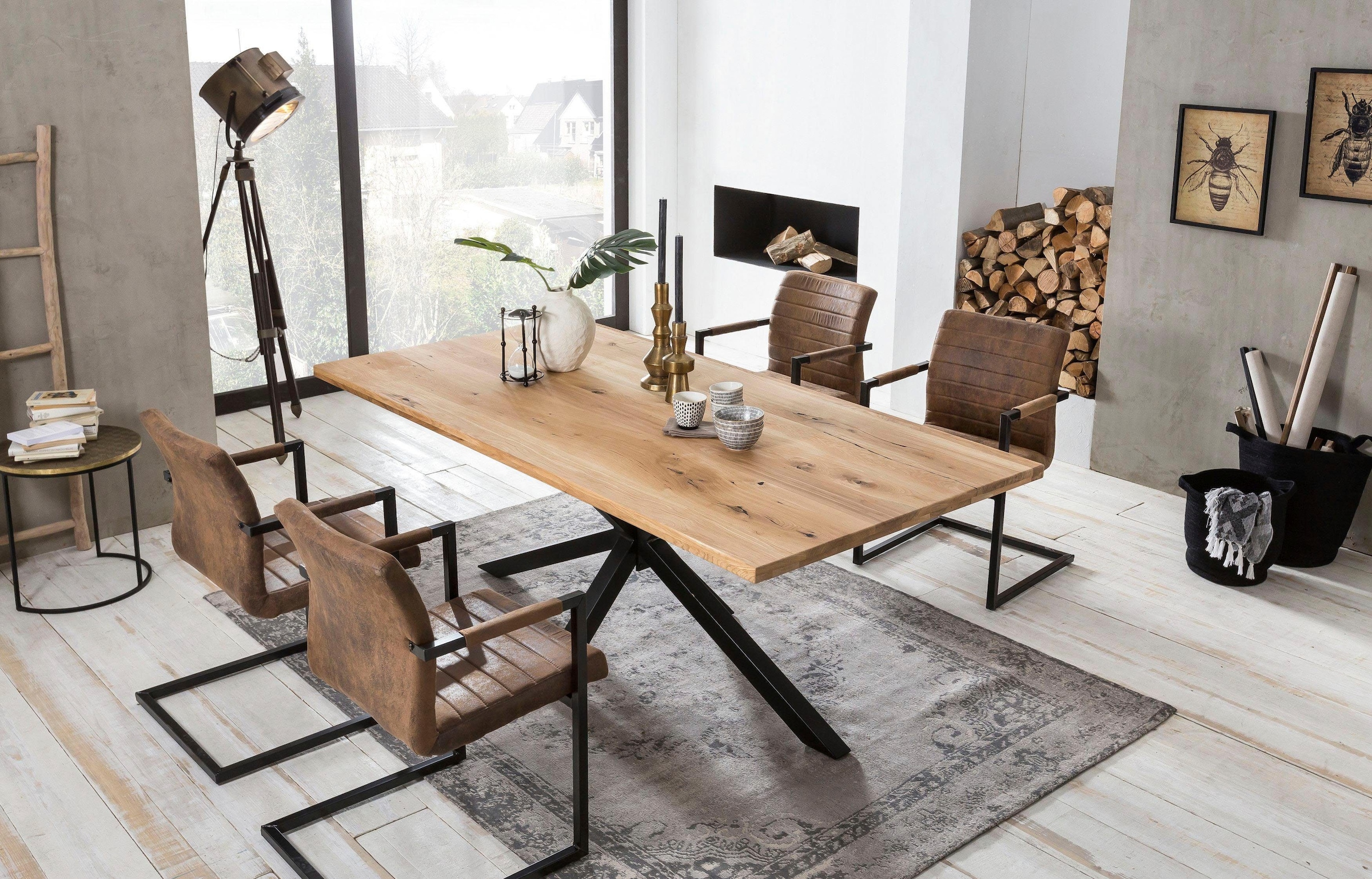 SIT Esstisch »Tops&Tables« Tischplatte auf 4 cm aufgedoppelt günstig online kaufen