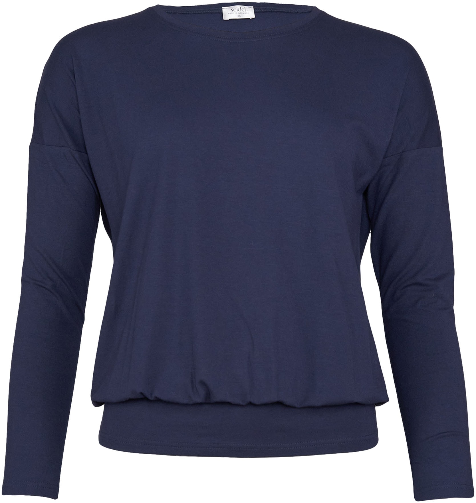 Seidel Moden Langarmshirt, mit breitem, elastischen Bund - MADE IN GERMANY