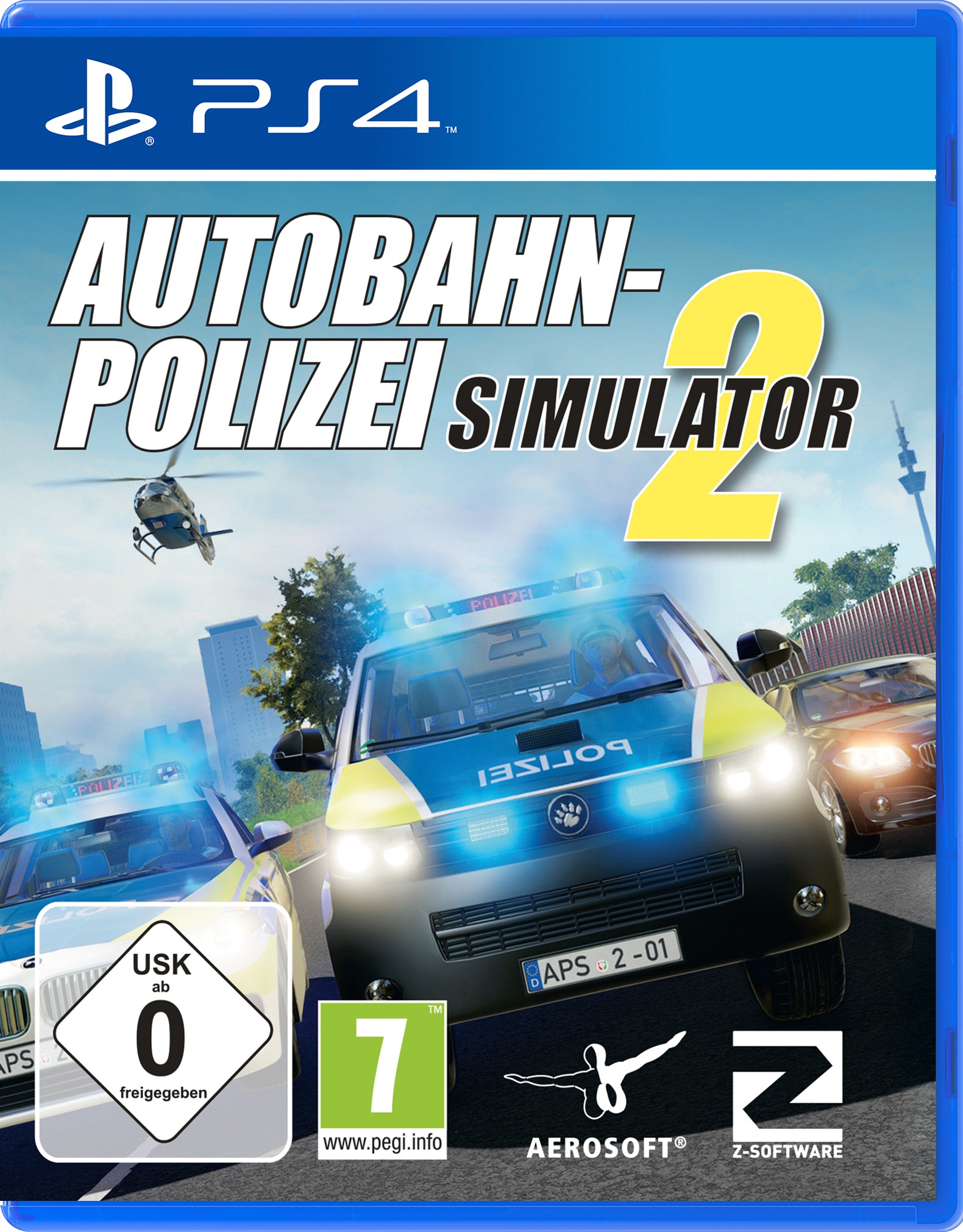 Spielesoftware »Autobahn-Polizei Simulator 2«, PlayStation 4