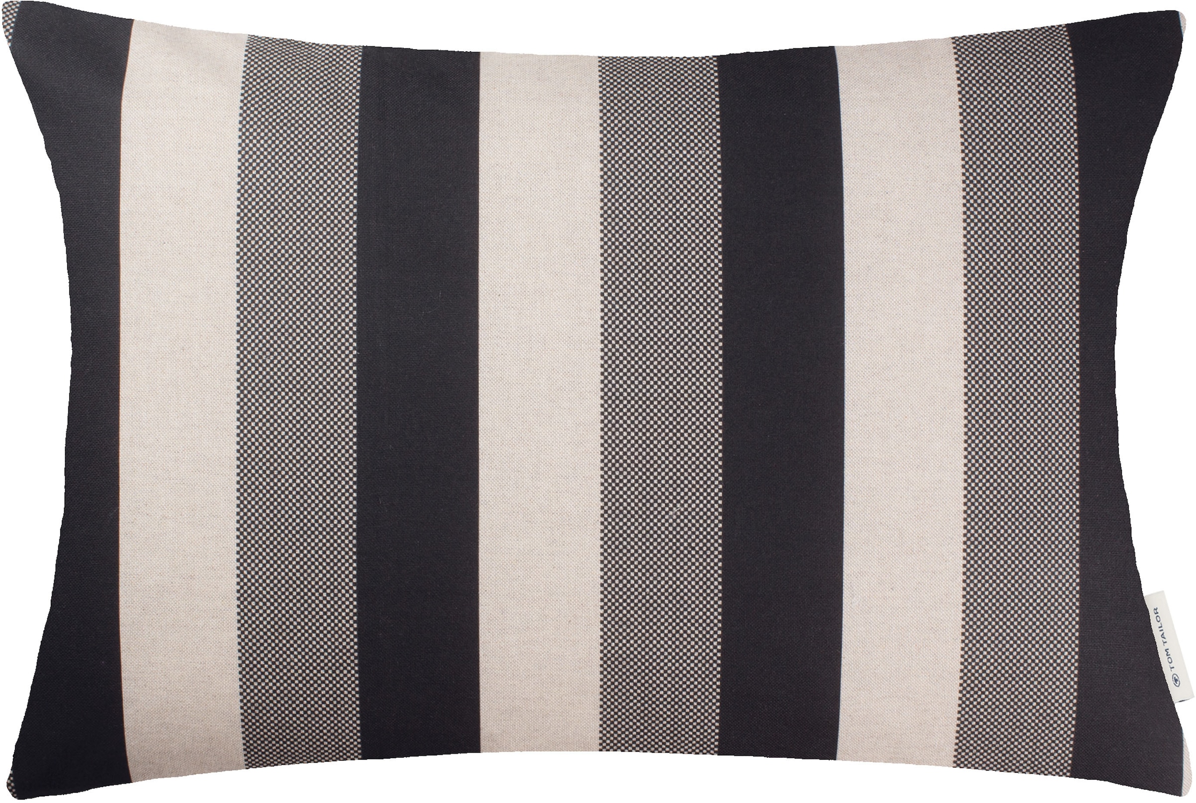 TOM TAILOR HOME Dekokissen »Checked Stripe« günstig online kaufen